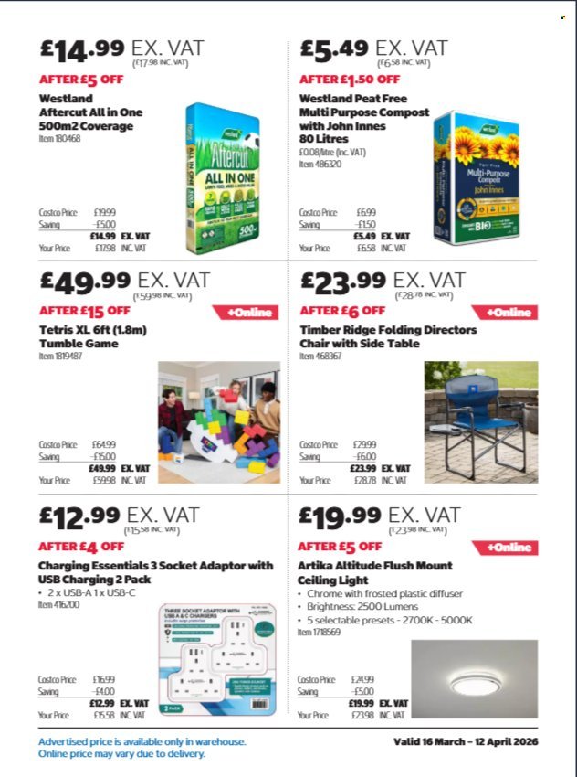 COSTCO offer - From 16 Mar 2026 (2026-03-16 - 2026-04-12) | 3