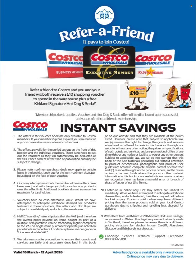 COSTCO offer - From 16 Mar 2026 (2026-03-16 - 2026-04-12) | 35