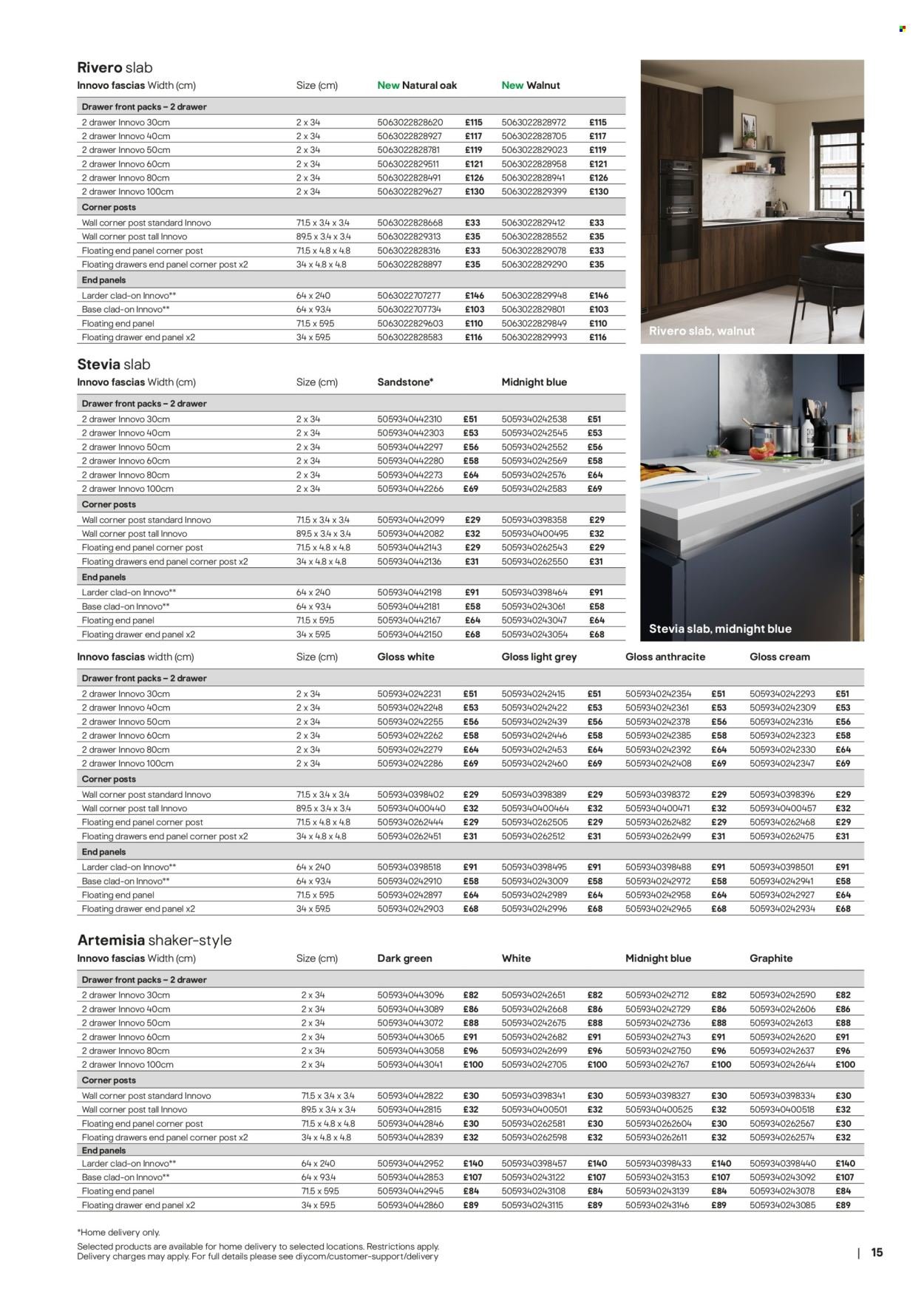B&Q offer - Kitchens product & cabinetry price list (2026-03-28) | 15