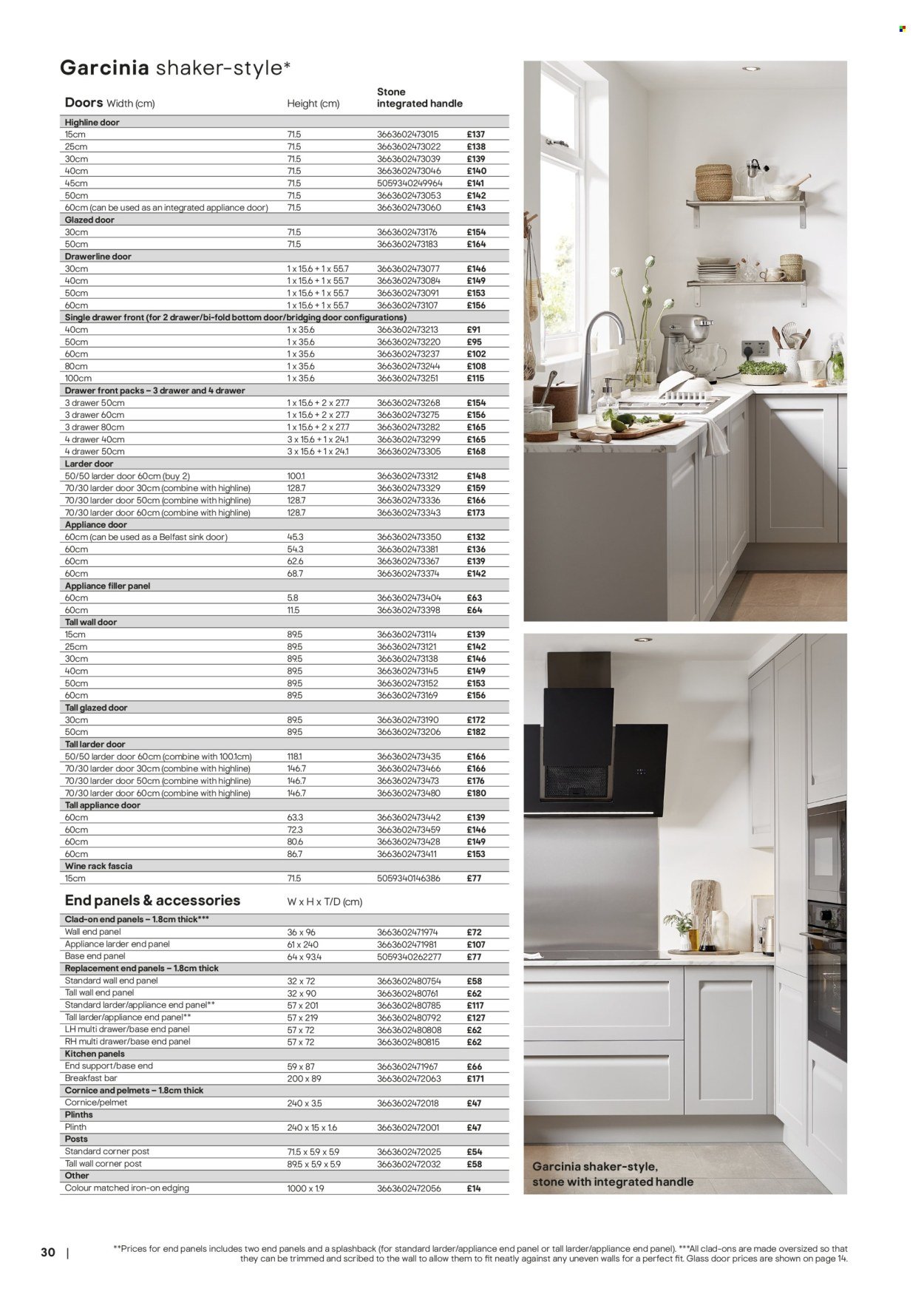 B&Q offer - Kitchens product & cabinetry price list (2026-03-28) | 30