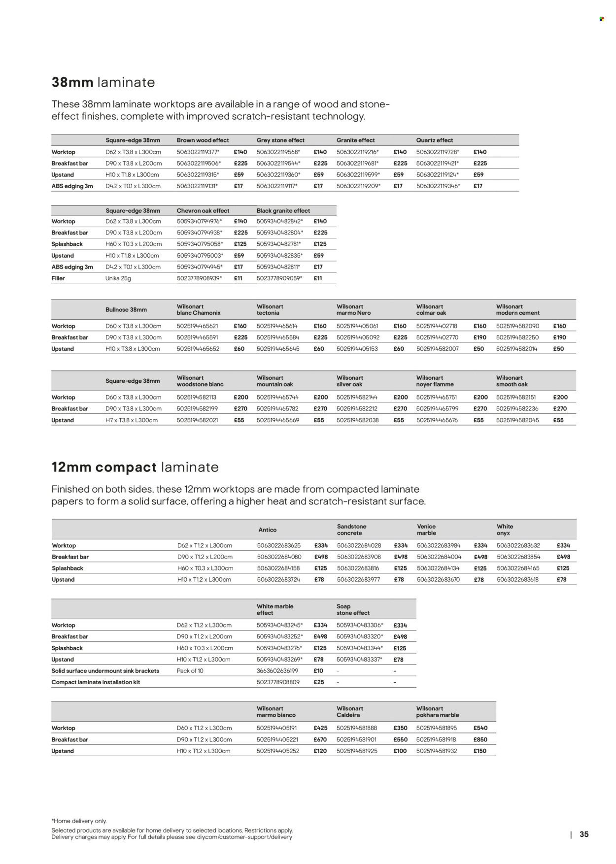 B&Q offer - Kitchens product & cabinetry price list (2026-03-28) | 35