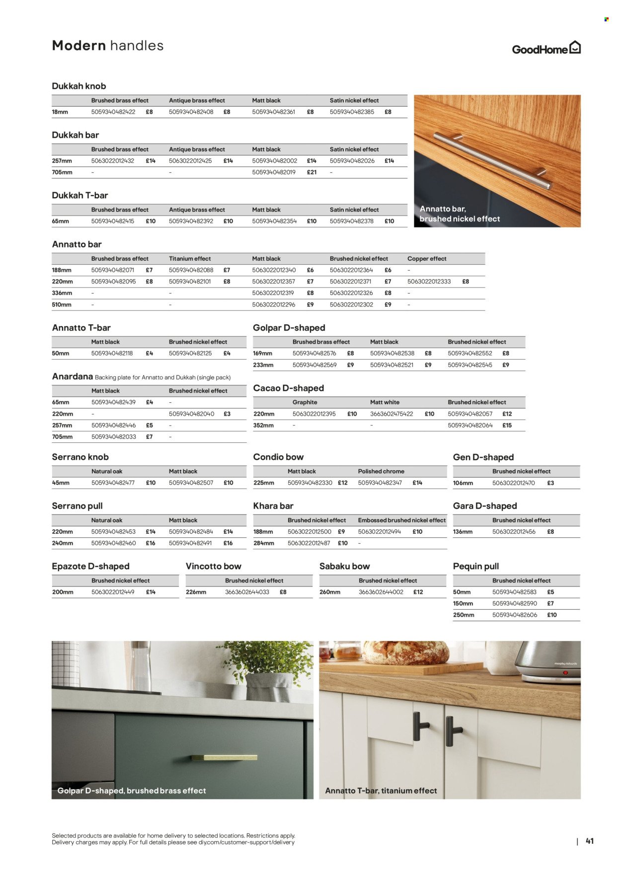 B&Q offer - Kitchens product & cabinetry price list (2026-03-28) | 41