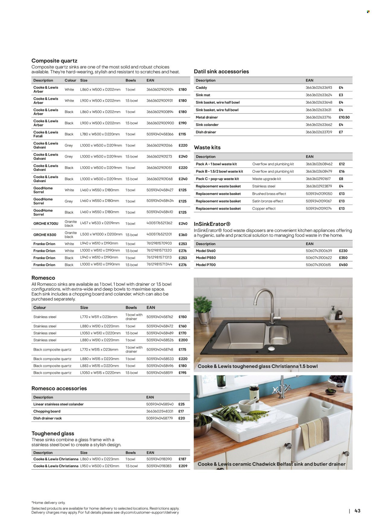 B&Q offer - Kitchens product & cabinetry price list (2026-03-28) | 43