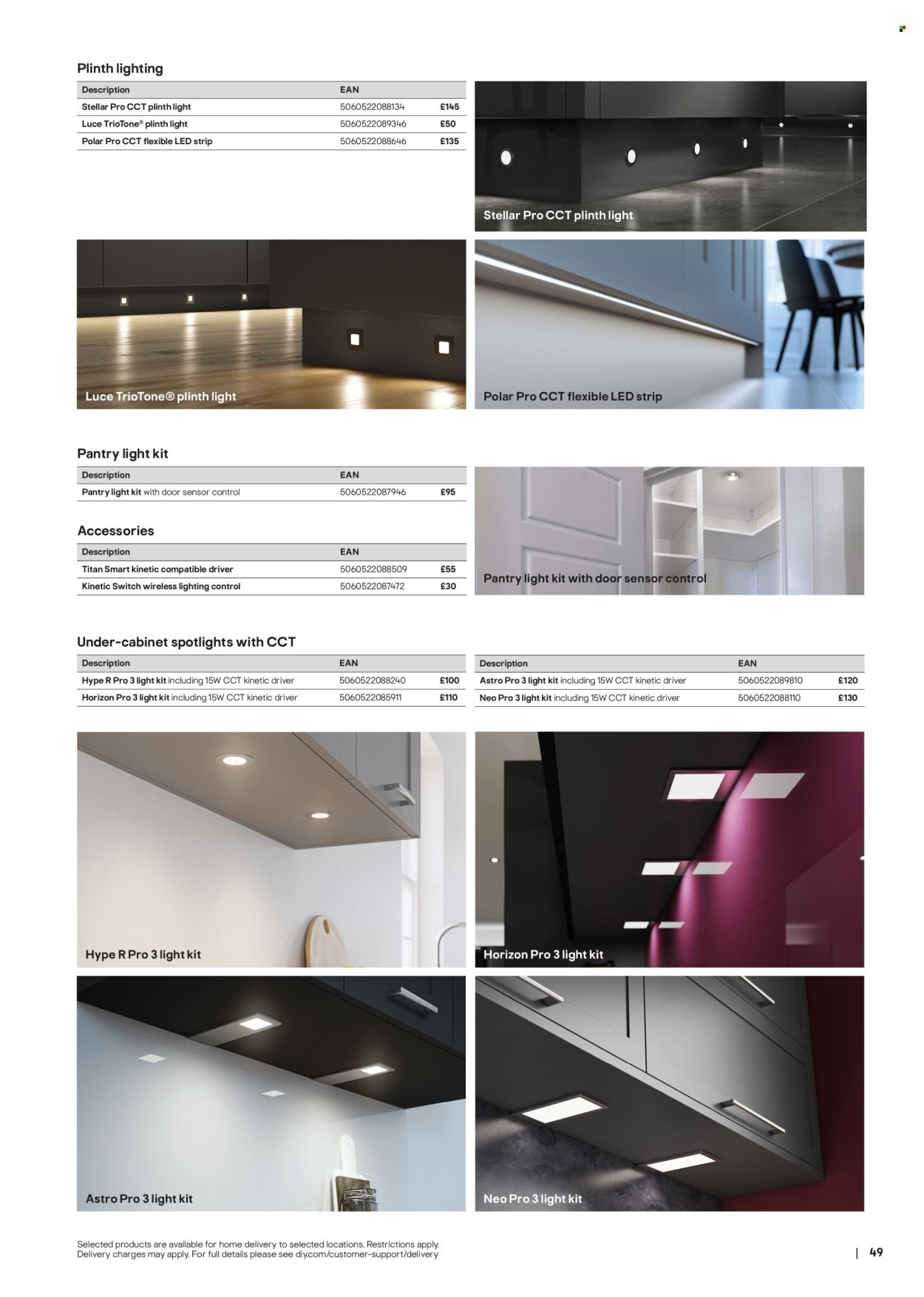 B&Q offer - Kitchens product & cabinetry price list (2026-03-28) | 49