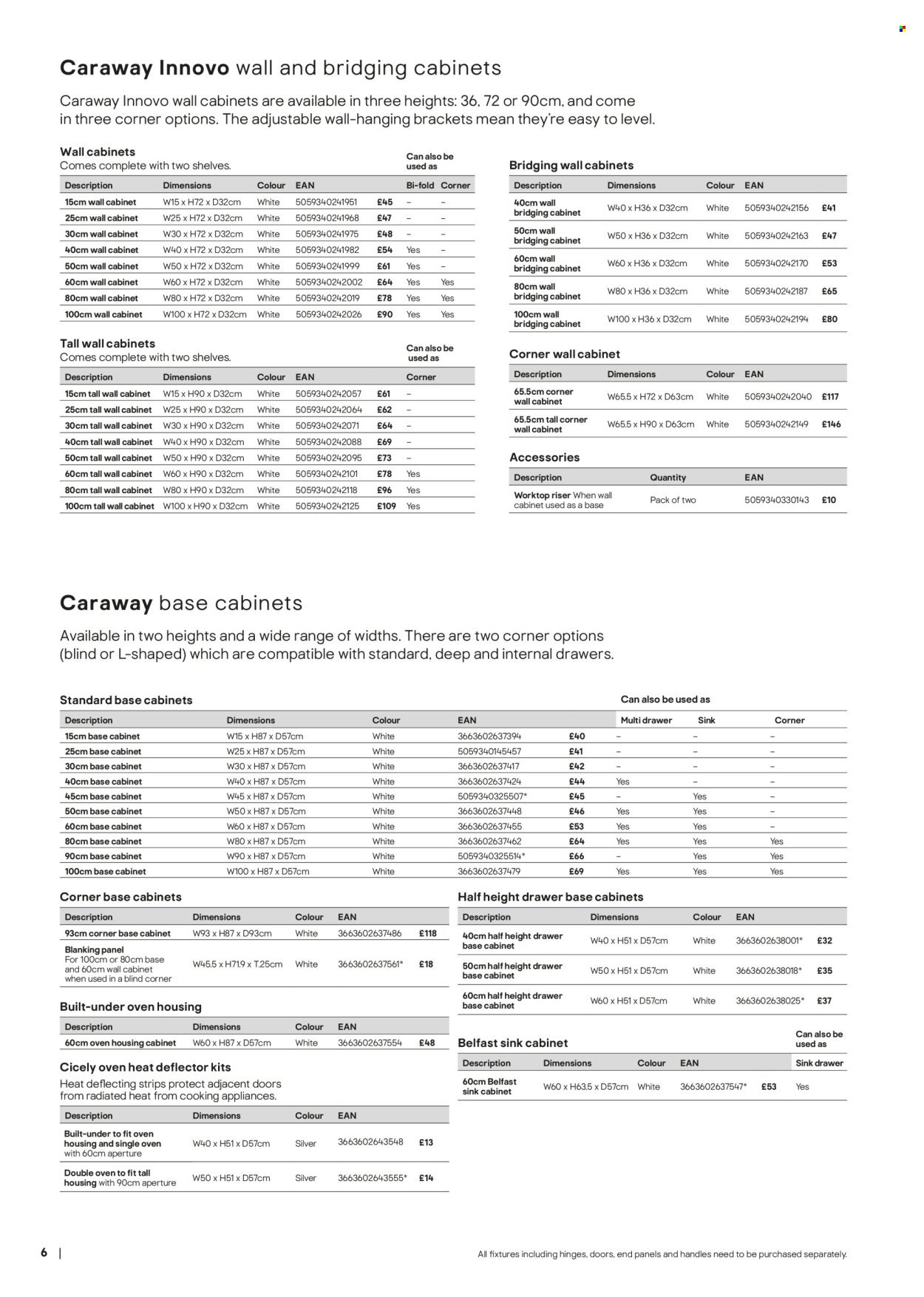 B&Q offer - Kitchens product & cabinetry price list (2026-03-28) | 6