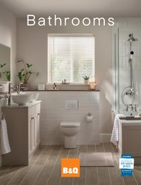 B&Q offer - Bathroom collections
