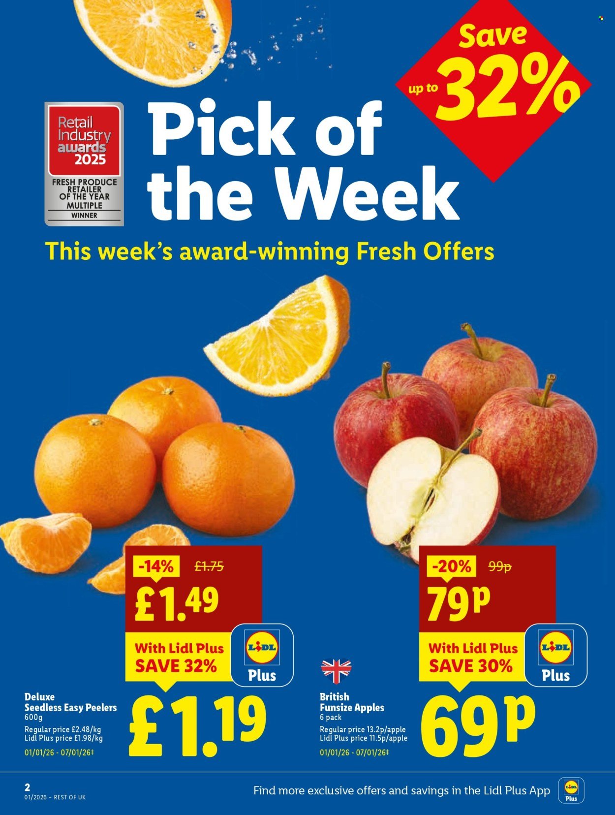 LIDL offer - Local Weekly Leaflet (2025-12-31 - 2026-01-07) | 2