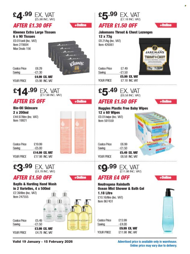 COSTCO offer - From 19 Jan 2026 (2026-01-19 - 2026-02-15) | 20