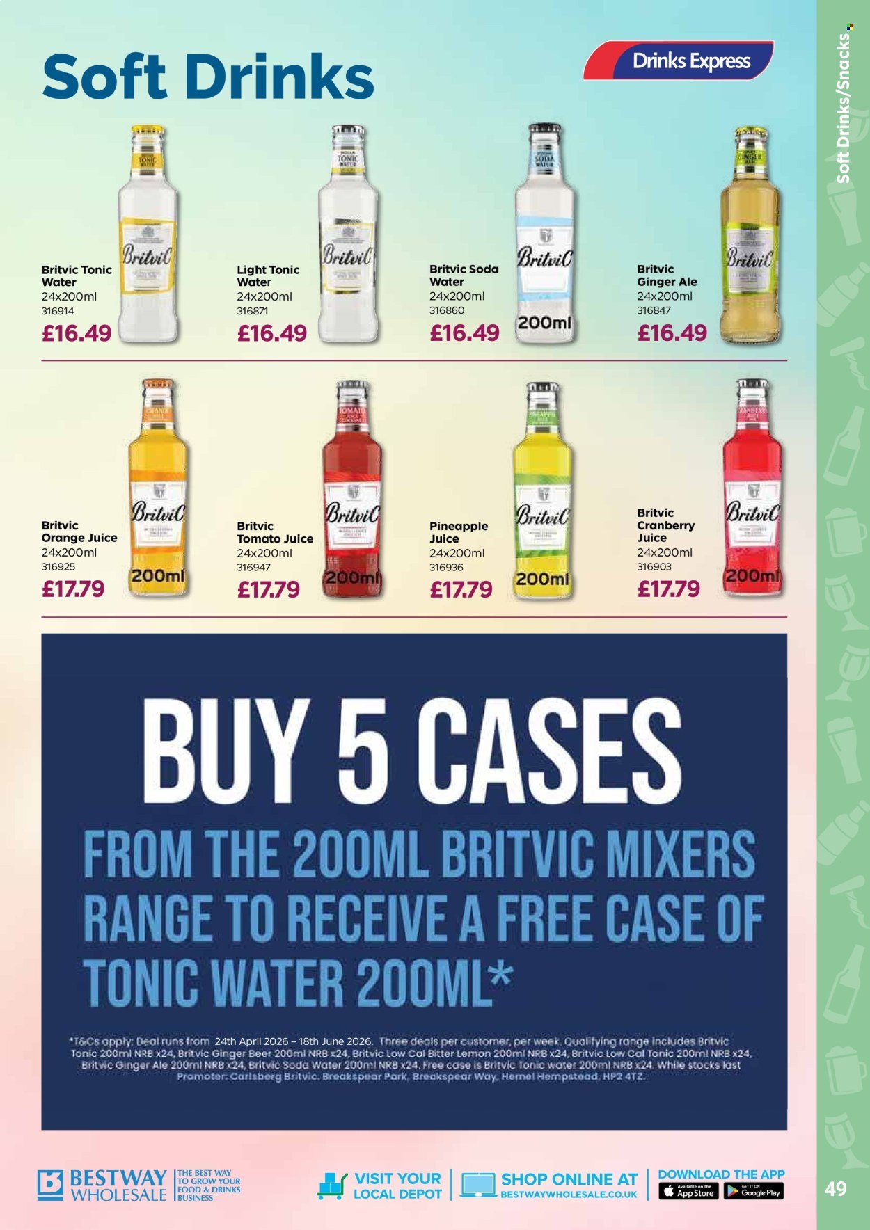 BESTWAY offer - Drink Express (2026-04-24 - 2026-06-18) | 49