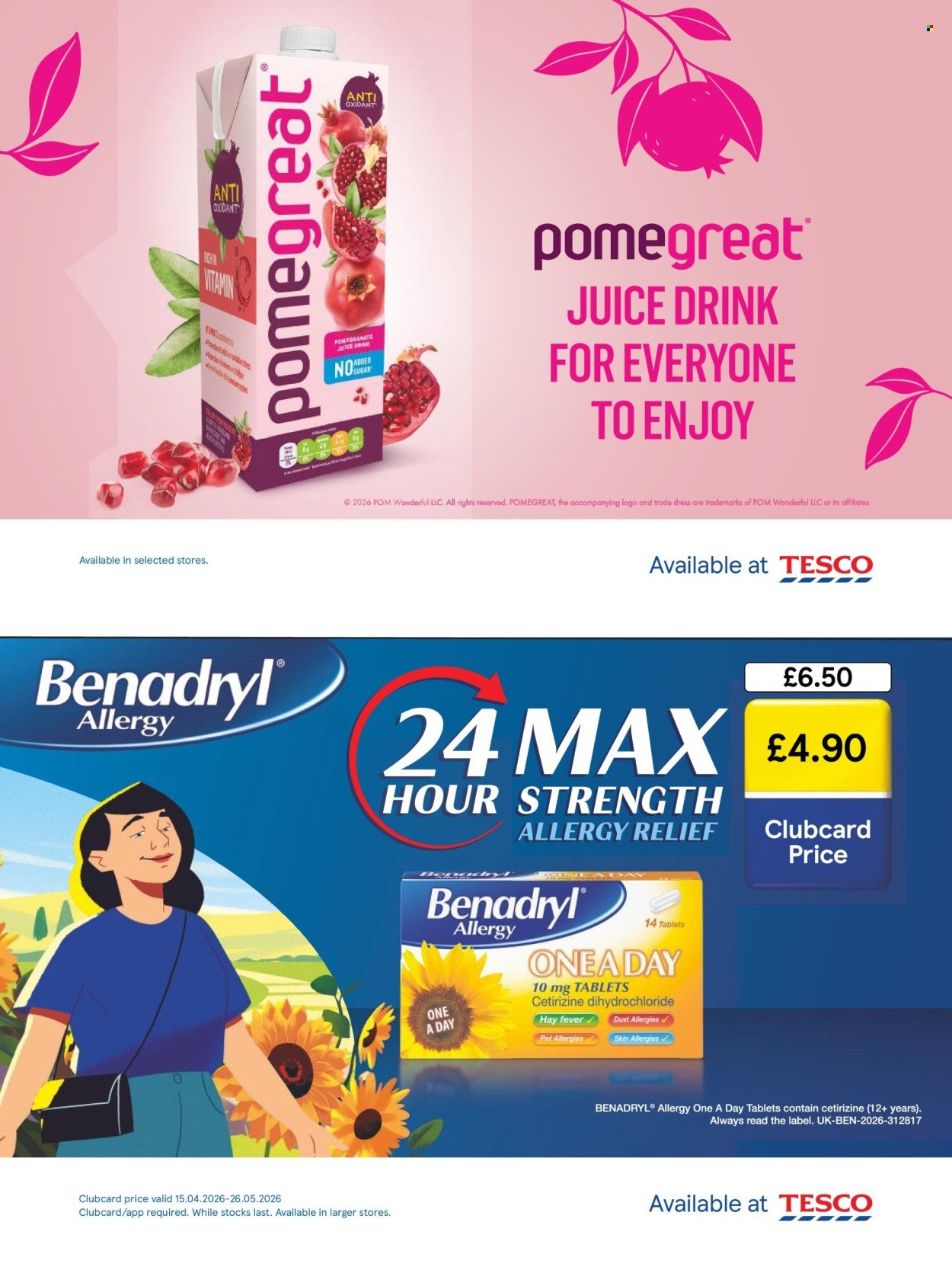 TESCO offer - From 1 May 2026 (2026-05-01 - 2026-05-31) | 82