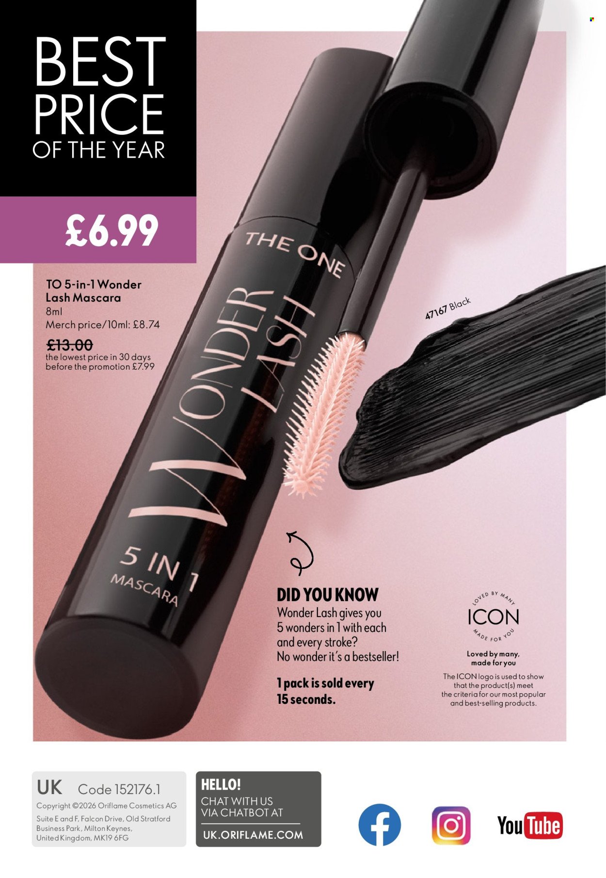 ORIFLAME offer - eCatalogue 07 (2026-05-06 - 2026-05-26) | 164
