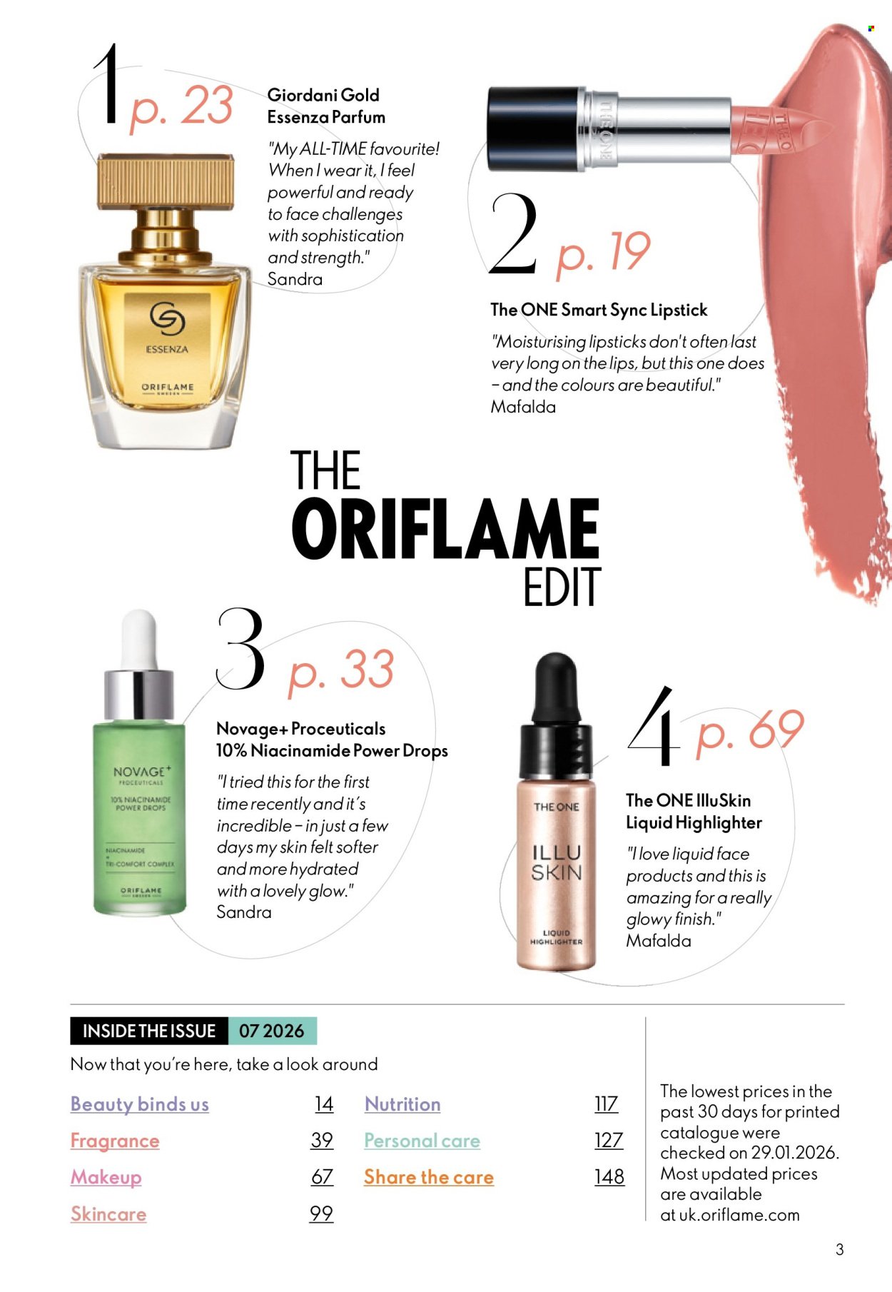 ORIFLAME offer - eCatalogue 07 (2026-05-06 - 2026-05-26) | 3