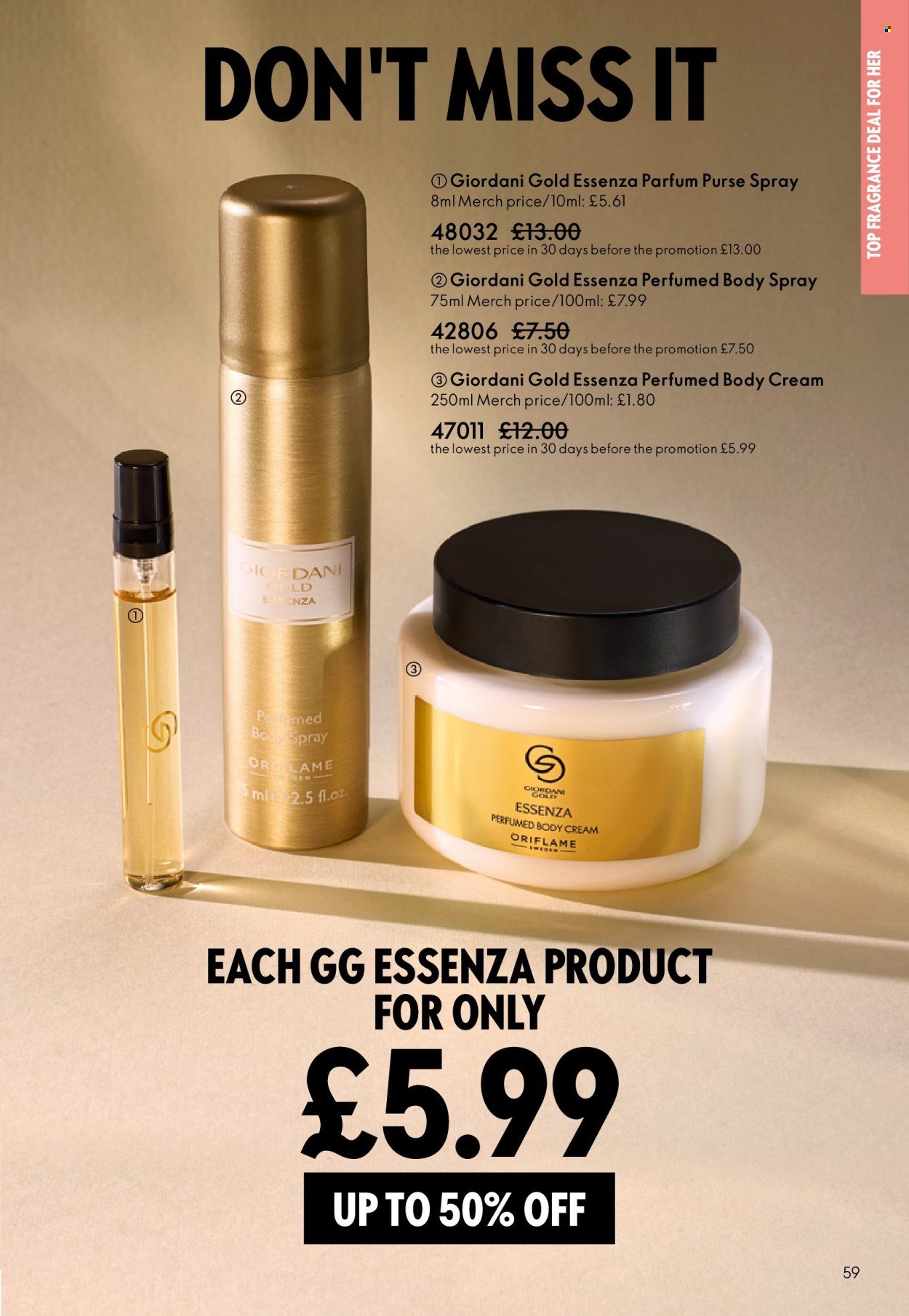ORIFLAME offer - eCatalogue 07 (2026-05-06 - 2026-05-26) | 59