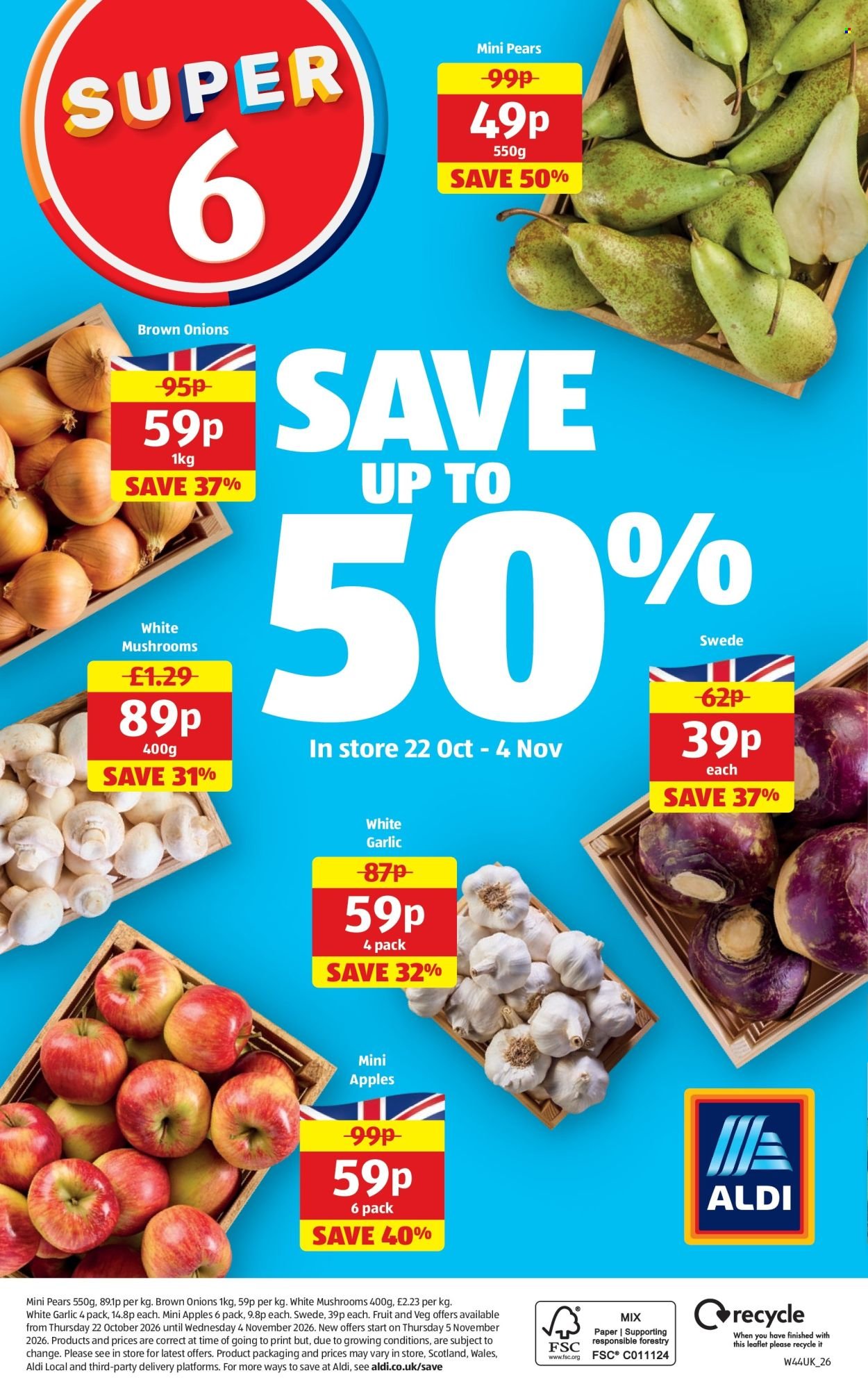 ALDI offer - From 29 Oct 2026