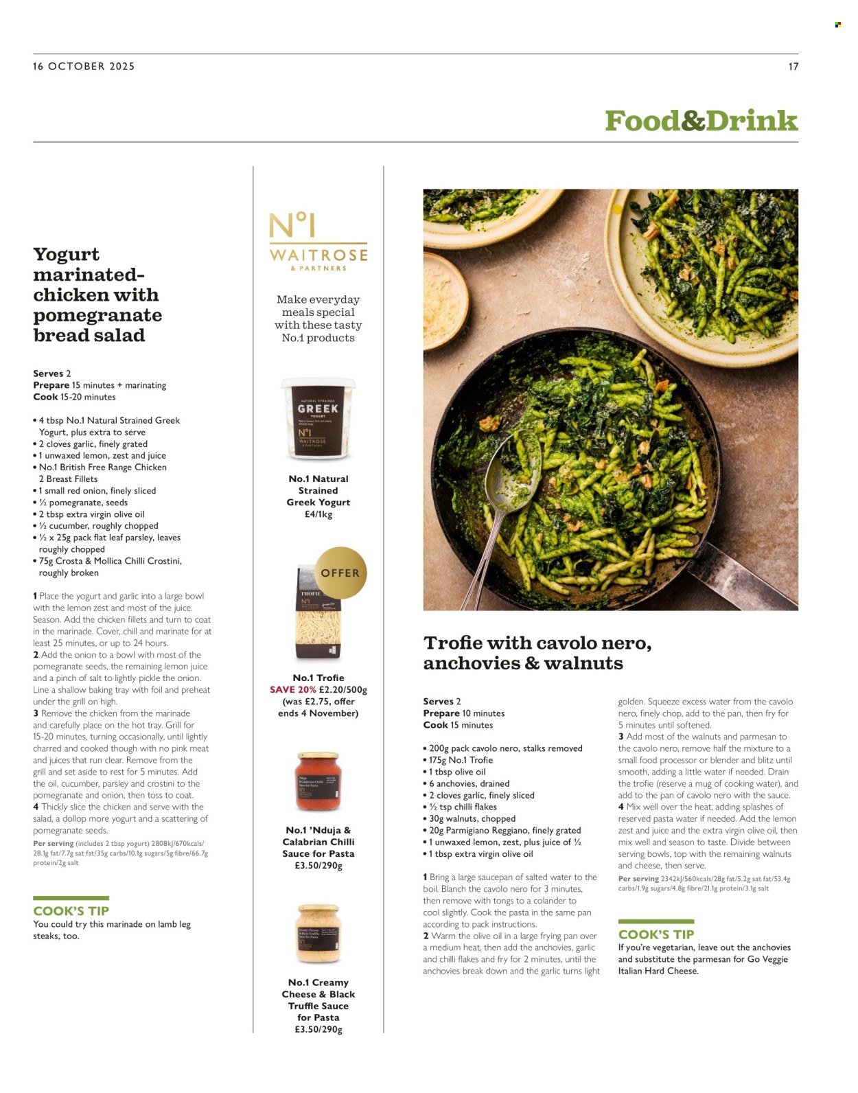 WAITROSE offer - Weekend (2025-10-19) | 17