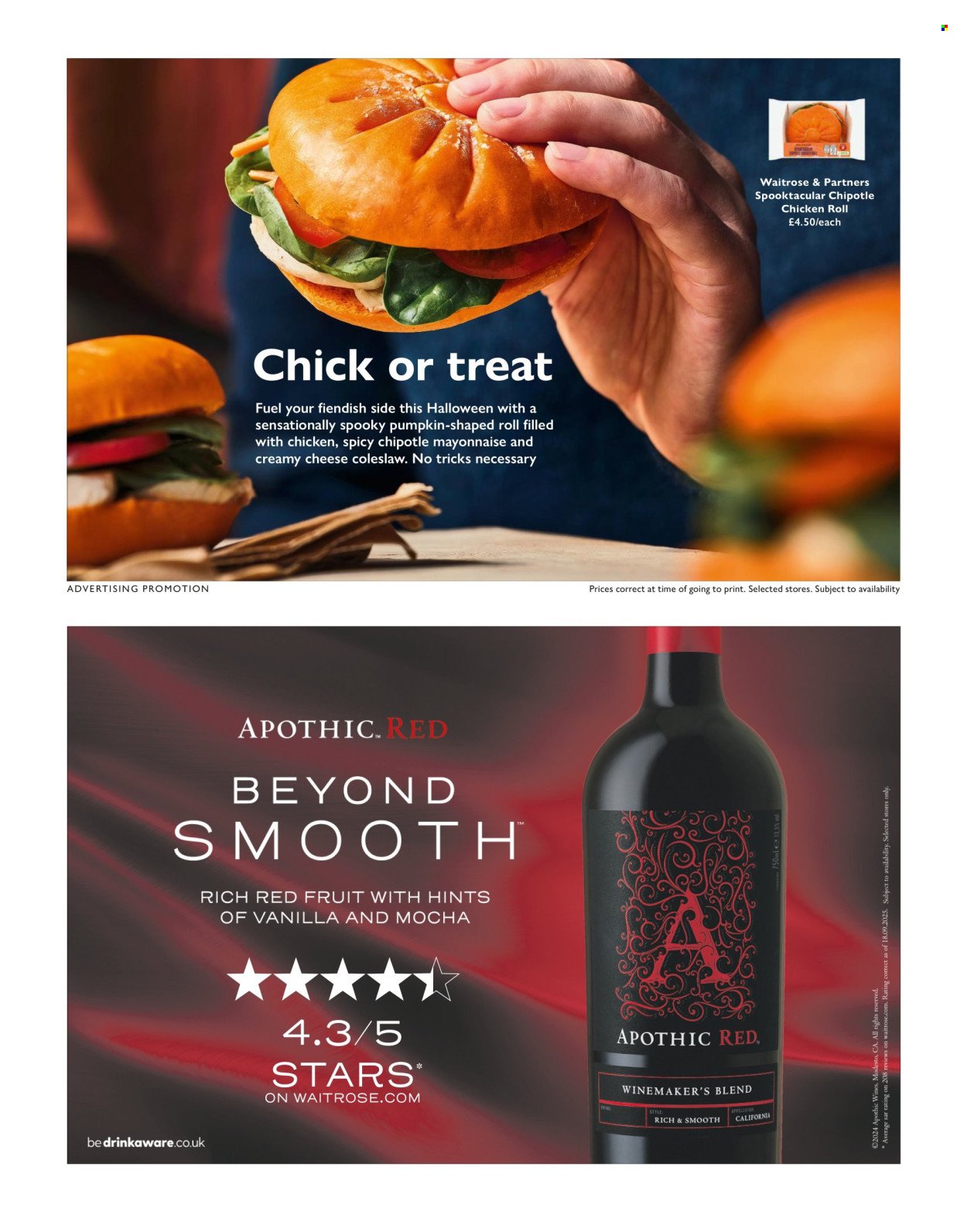 WAITROSE offer - Weekend (2025-10-19) | 22