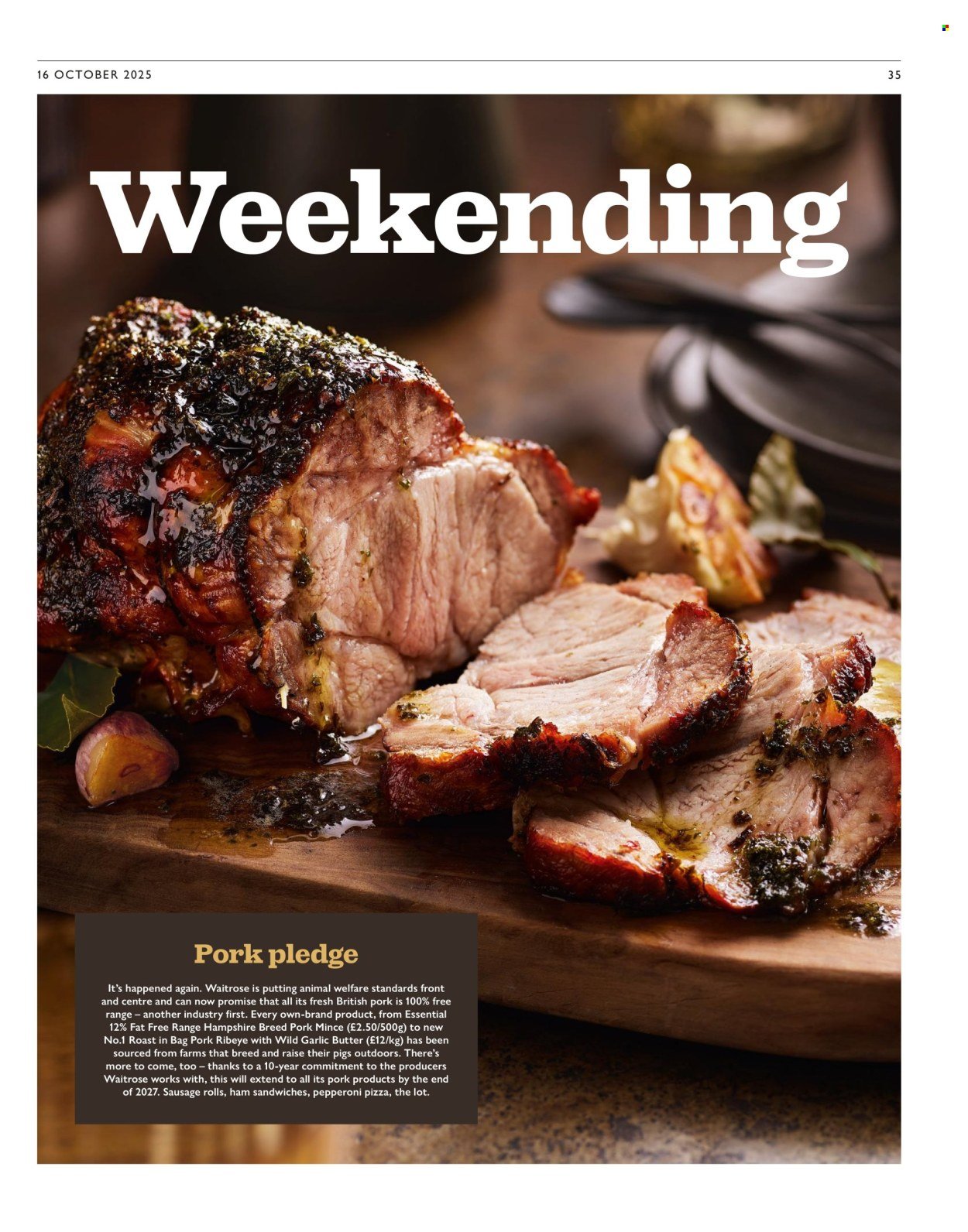 WAITROSE offer - Weekend (2025-10-19) | 35