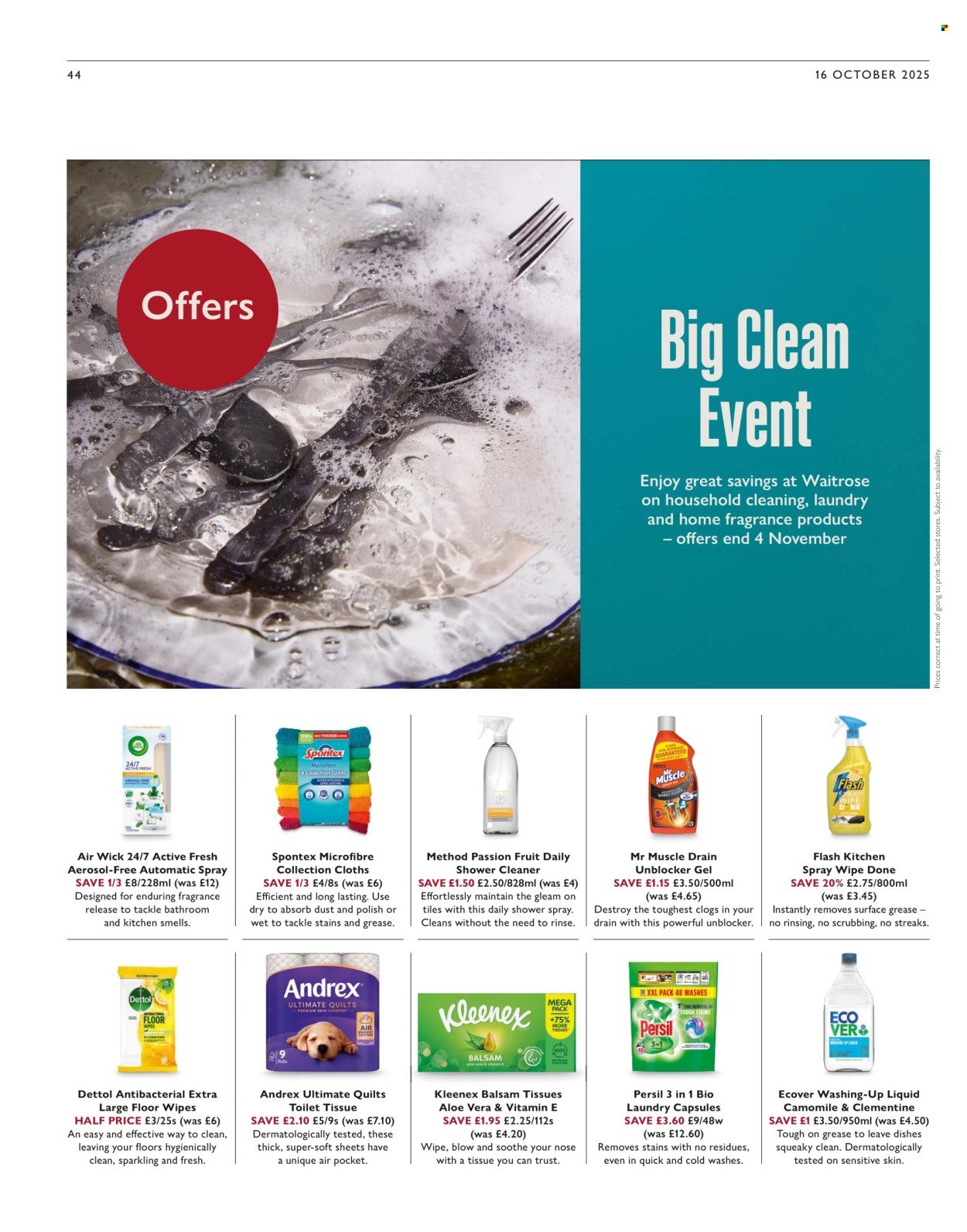 WAITROSE offer - Weekend (2025-10-19) | 44