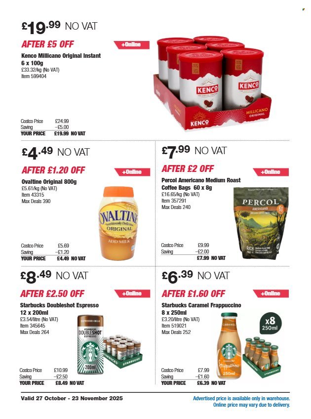 COSTCO offer - From 27 Oct 2025 (2025-10-27 - 2025-11-23) | 12