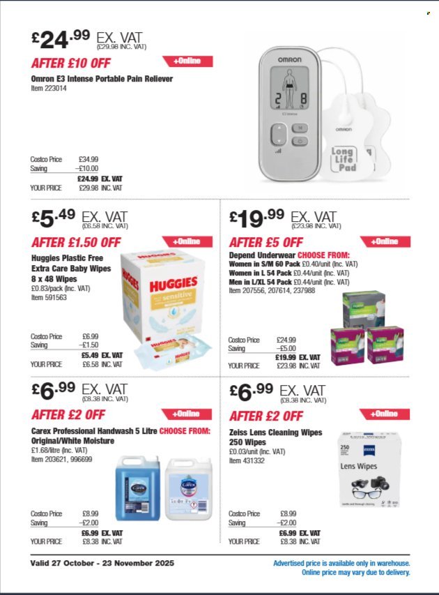 COSTCO offer - From 27 Oct 2025 (2025-10-27 - 2025-11-23) | 18