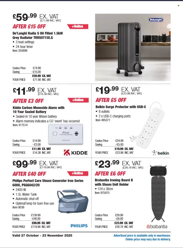 COSTCO offer - From 27 Oct 2025 (2025-10-27 - 2025-11-23) | 4