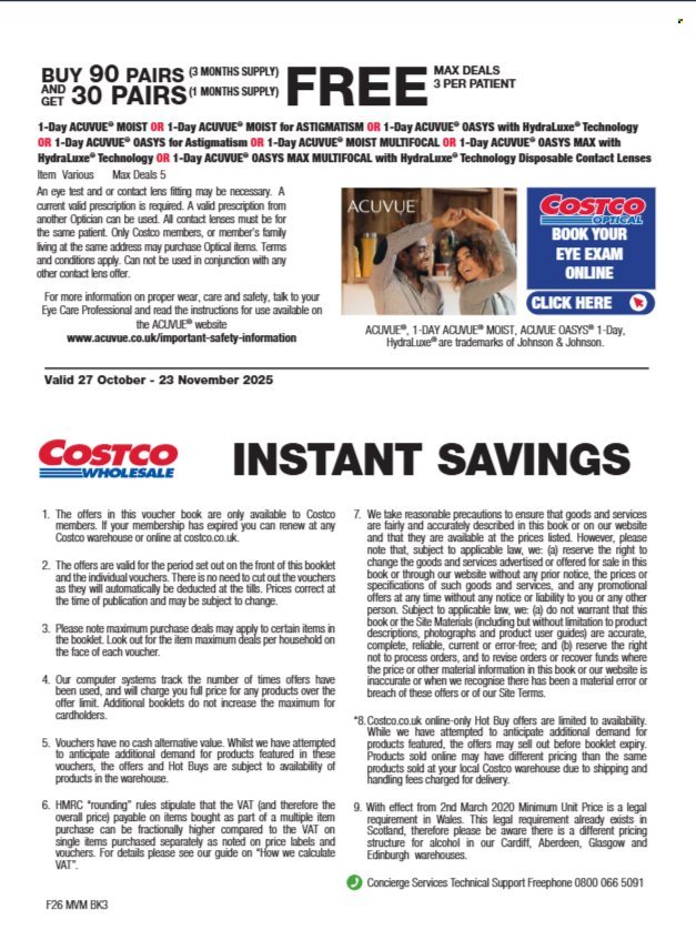 COSTCO offer - From 27 Oct 2025 (2025-10-27 - 2025-11-23) | 35