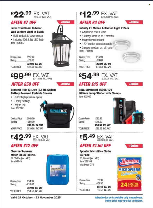 COSTCO offer - From 27 Oct 2025 (2025-10-27 - 2025-11-23) | 6