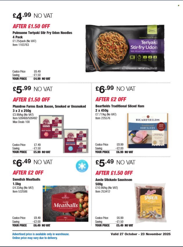 COSTCO offer - From 27 Oct 2025 (2025-10-27 - 2025-11-23) | 9