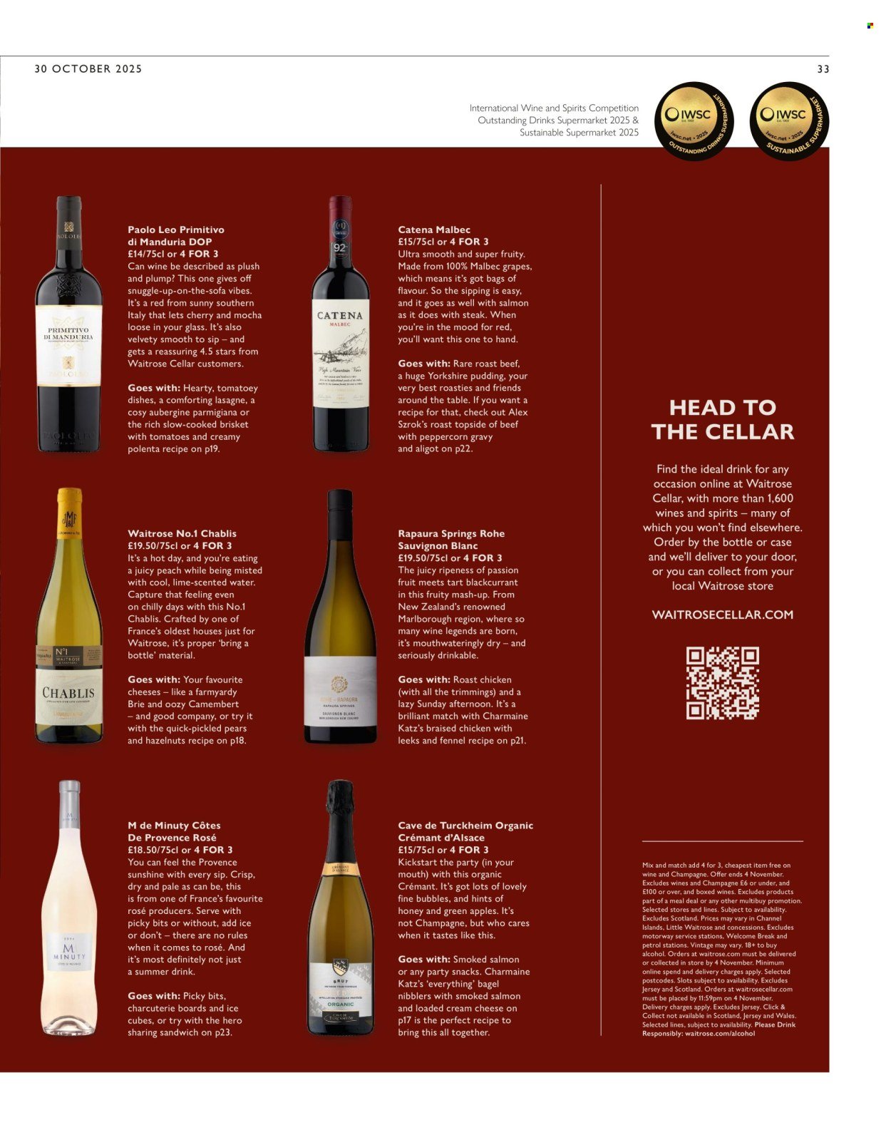 WAITROSE offer - Weekend (2025-10-29) | 33