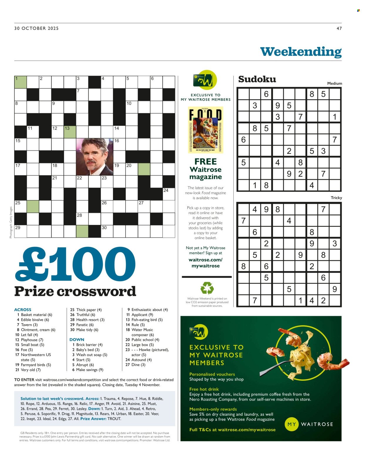 WAITROSE offer - Weekend (2025-10-29) | 47