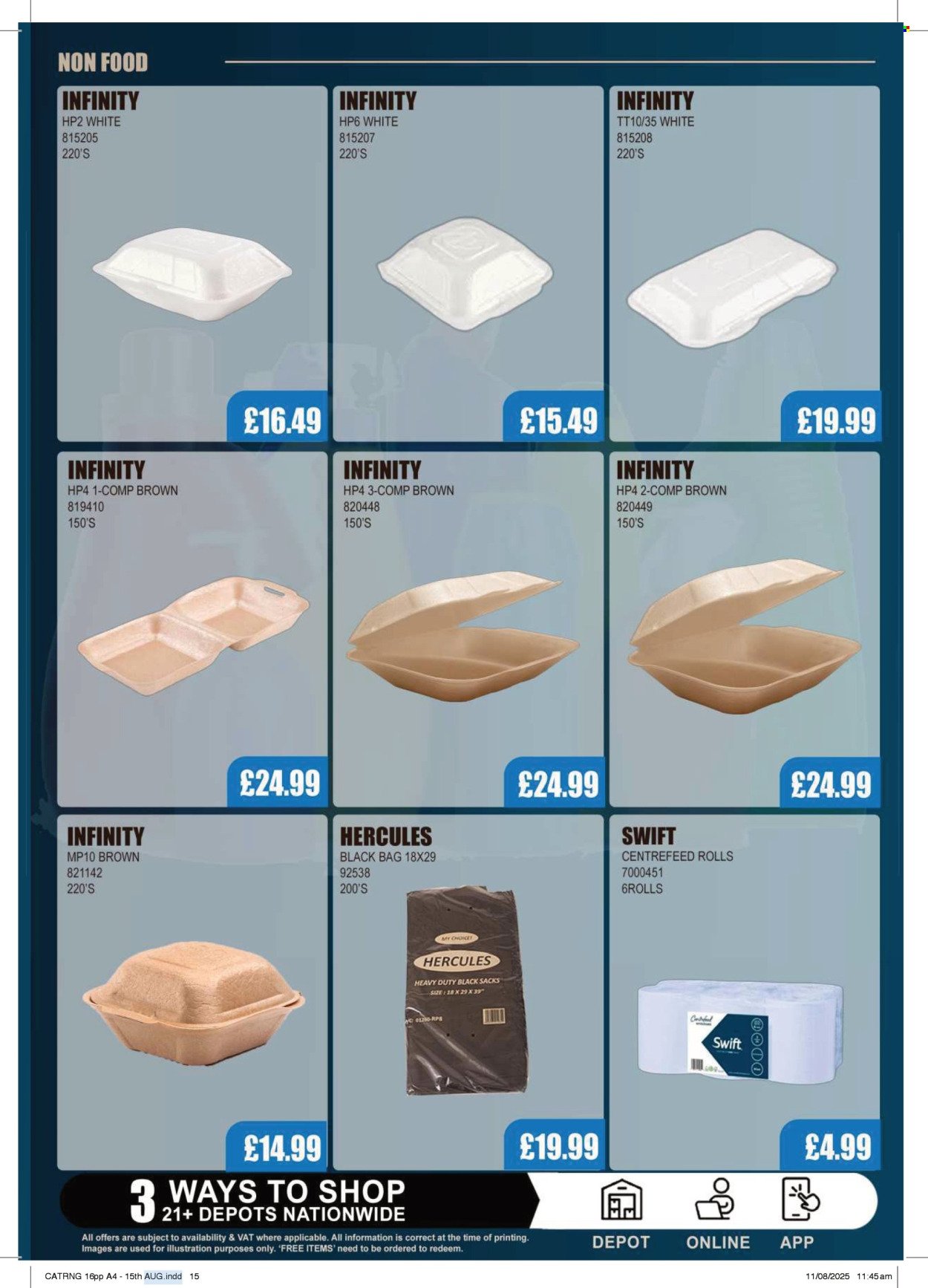 BESTWAY offer - Catering Trade Week (2025-08-15 - 2025-08-21) | 15