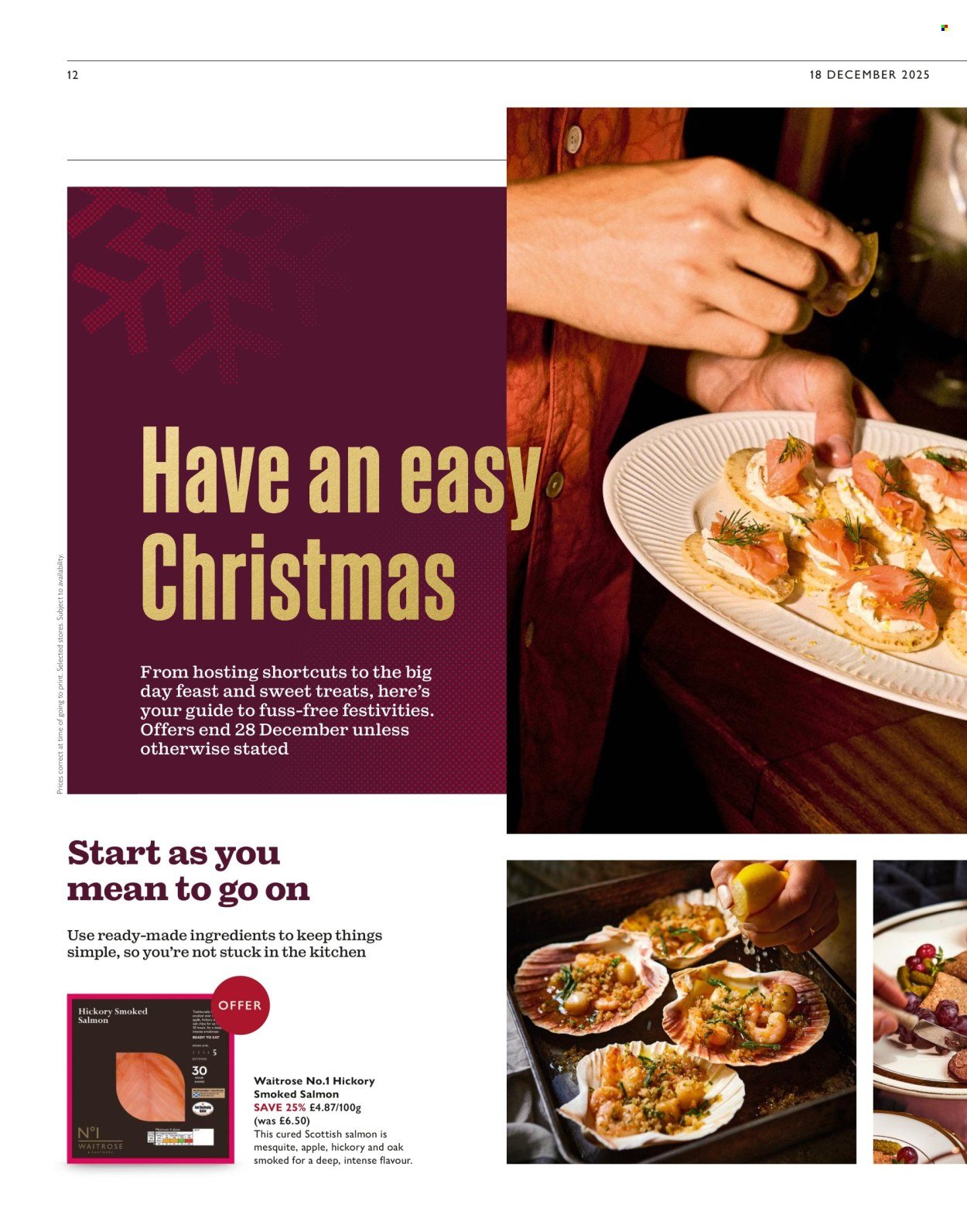 WAITROSE offer - Weekend (2025-12-20) | 12