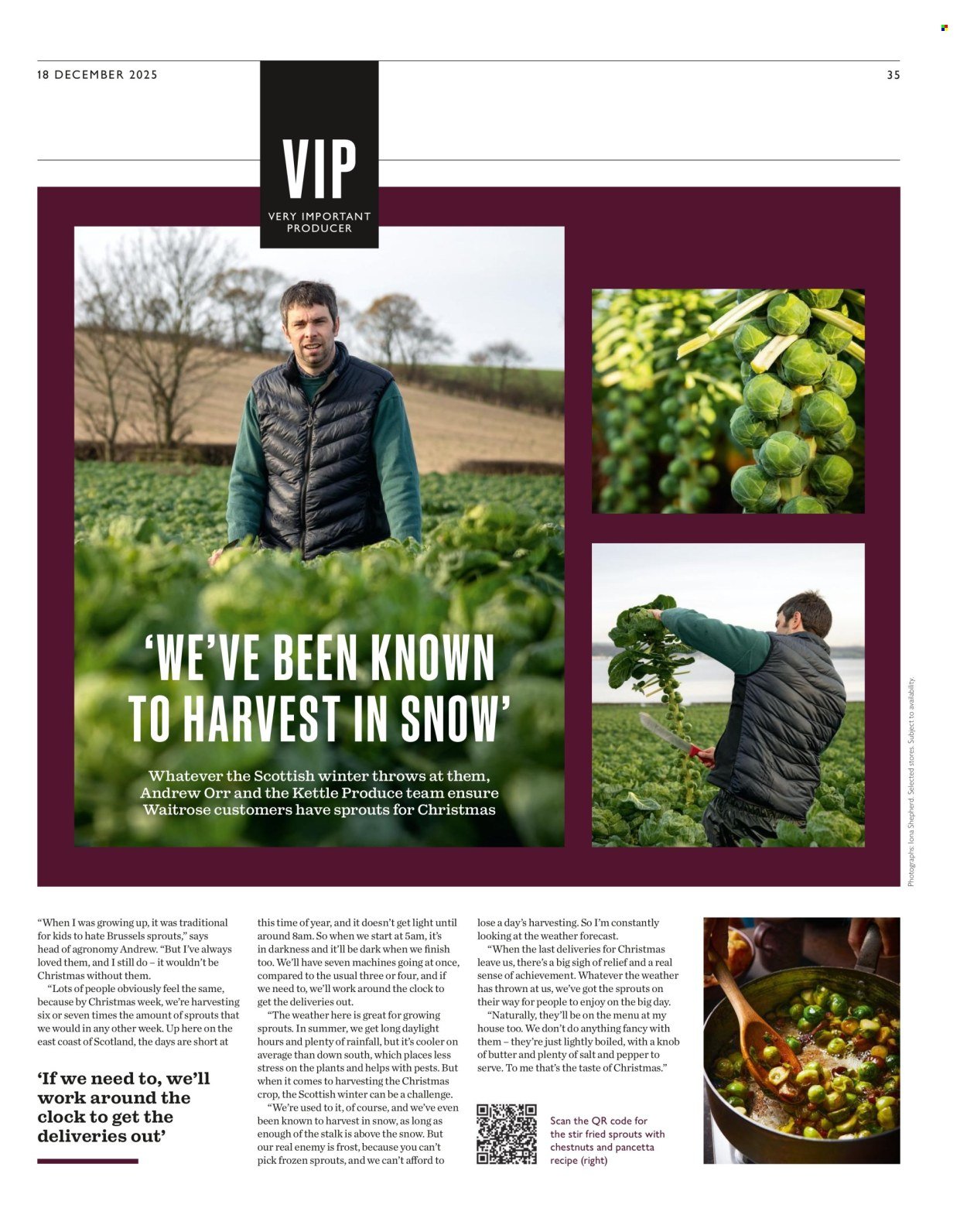 WAITROSE offer - Weekend (2025-12-20) | 35