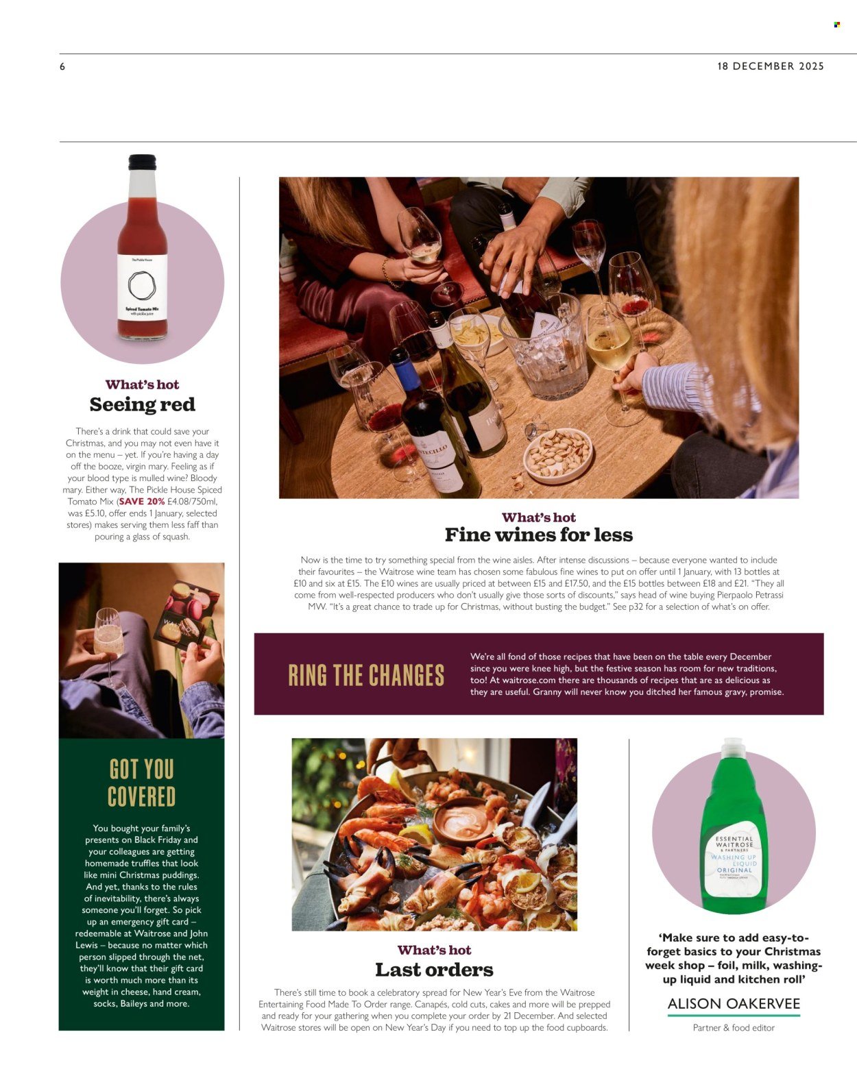WAITROSE offer - Weekend (2025-12-20) | 6