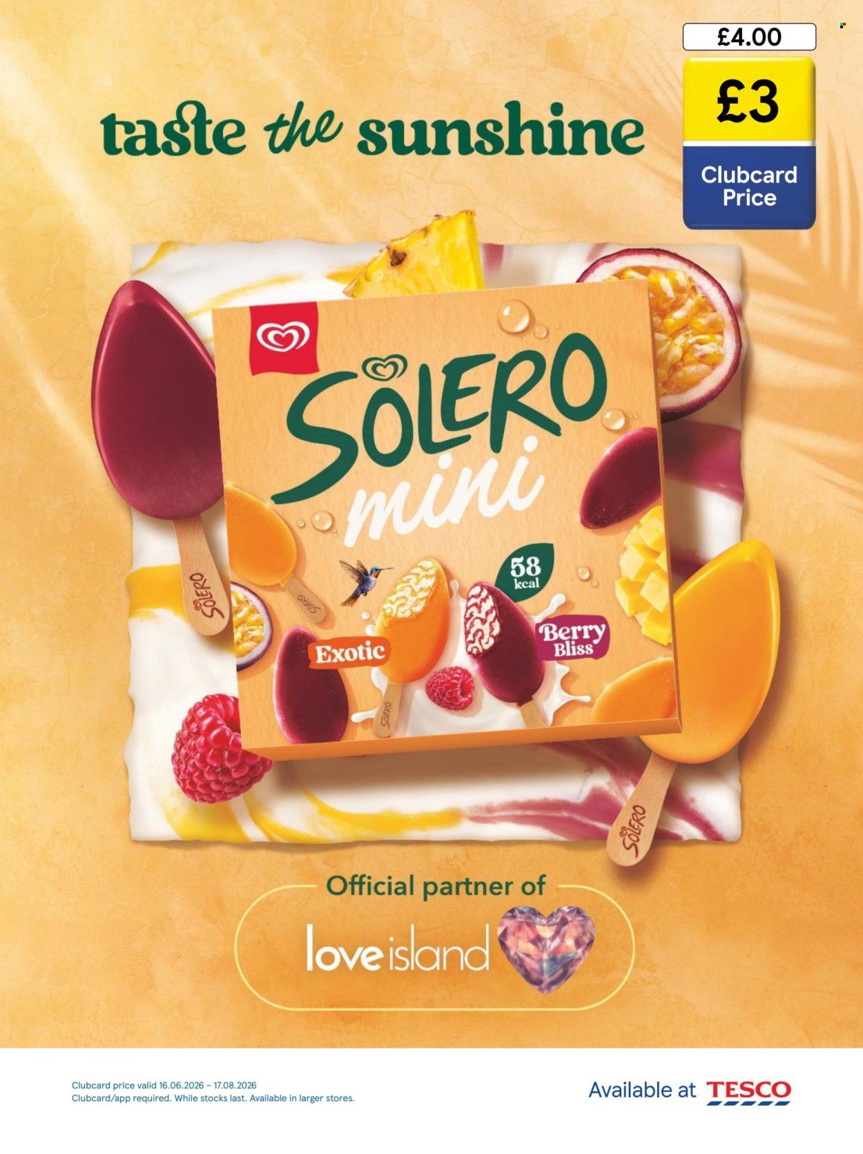 TESCO offer - From 1 Jul 2026