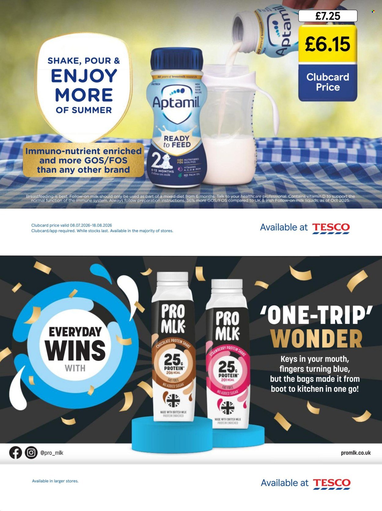 TESCO offer - From 1 Jul 2026