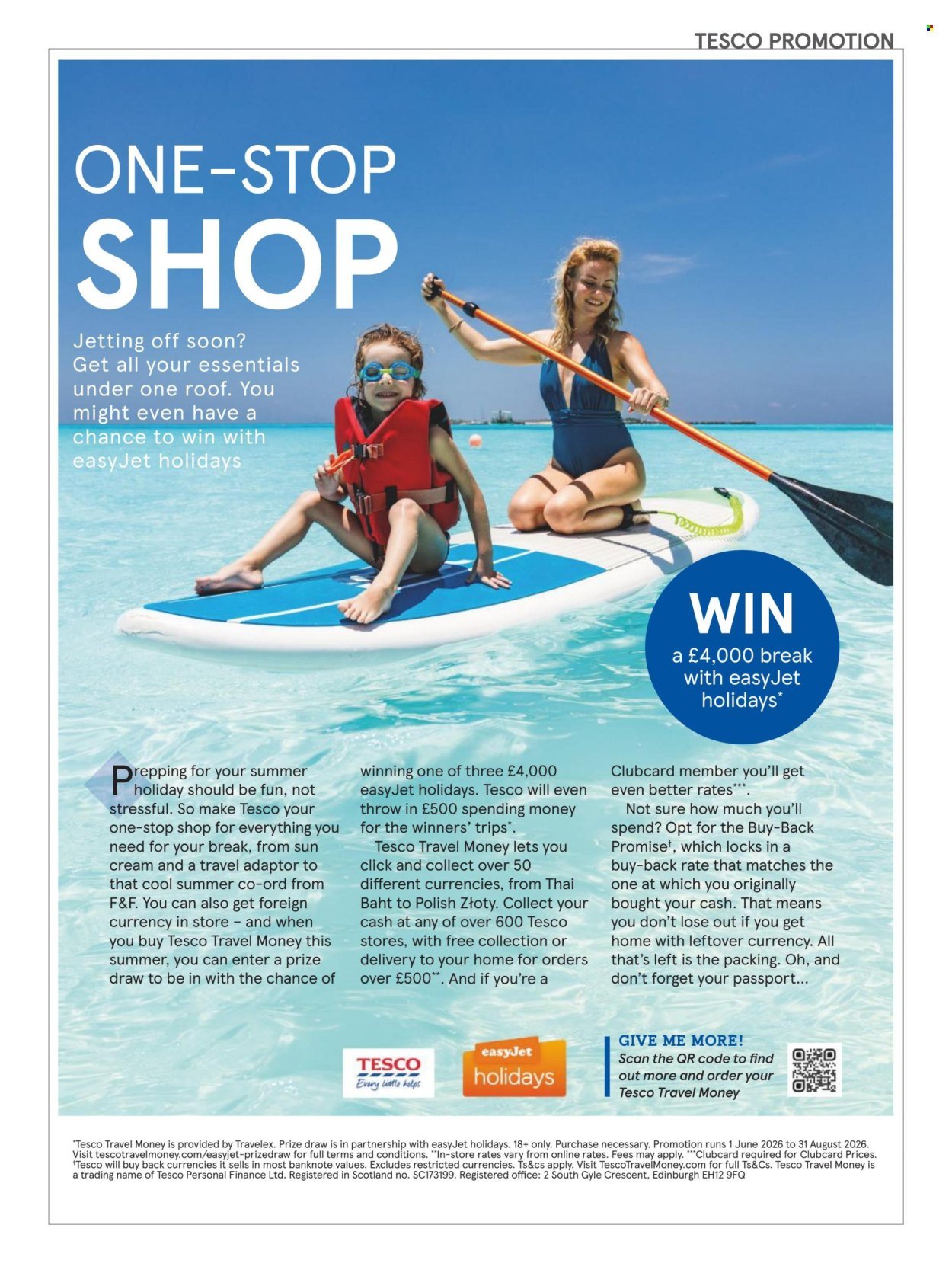TESCO offer - From 1 Jul 2026