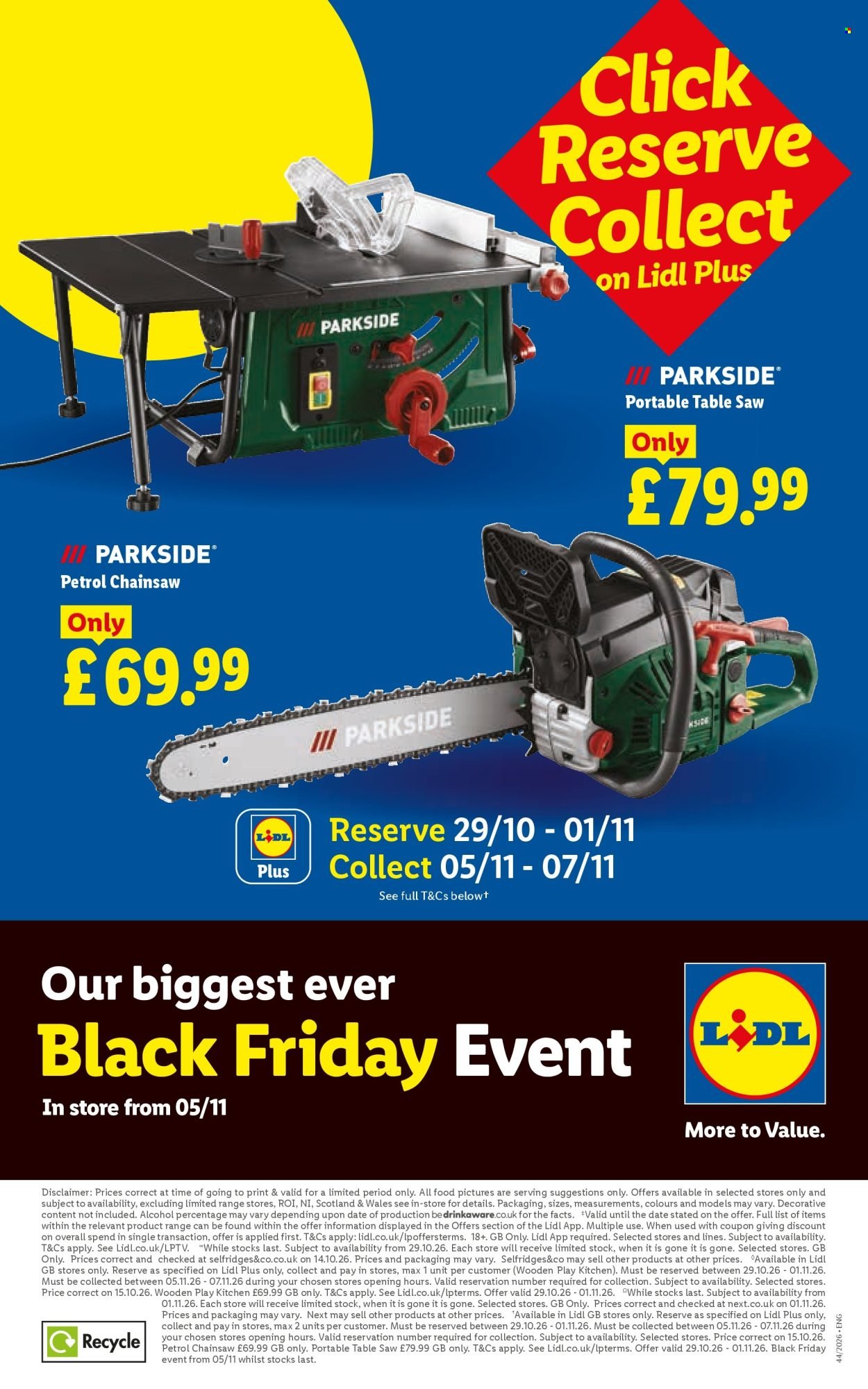 LIDL offer - Local Weekly Leaflet