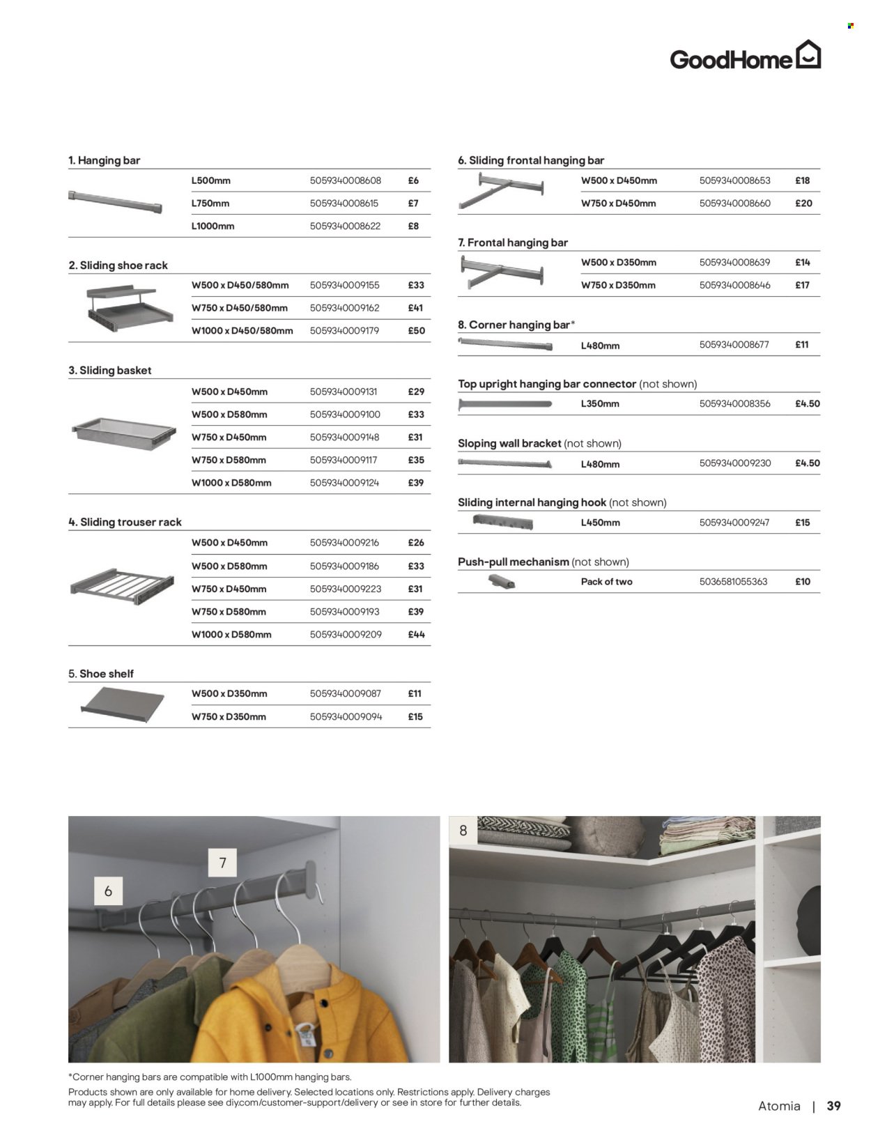 B&Q offer - Furniture & storage