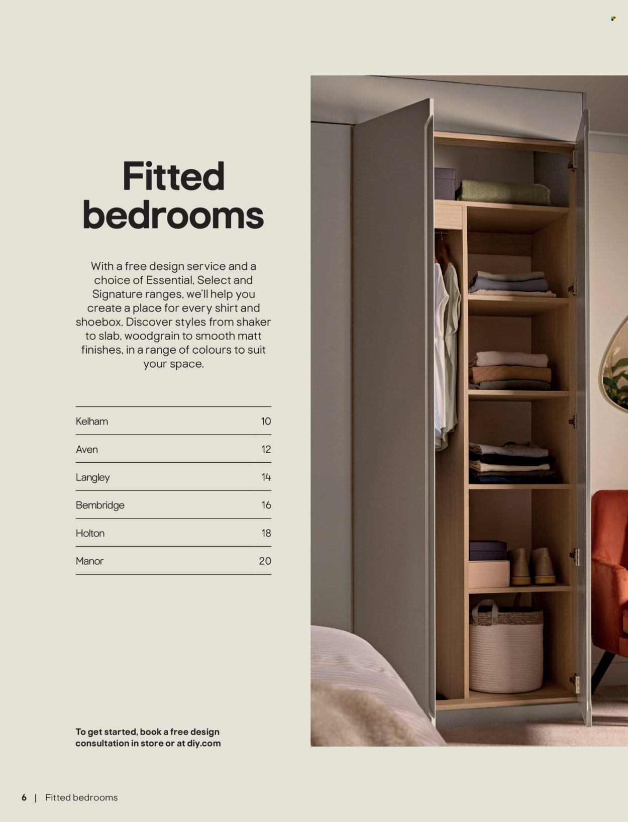 B&Q offer - Furniture & storage
