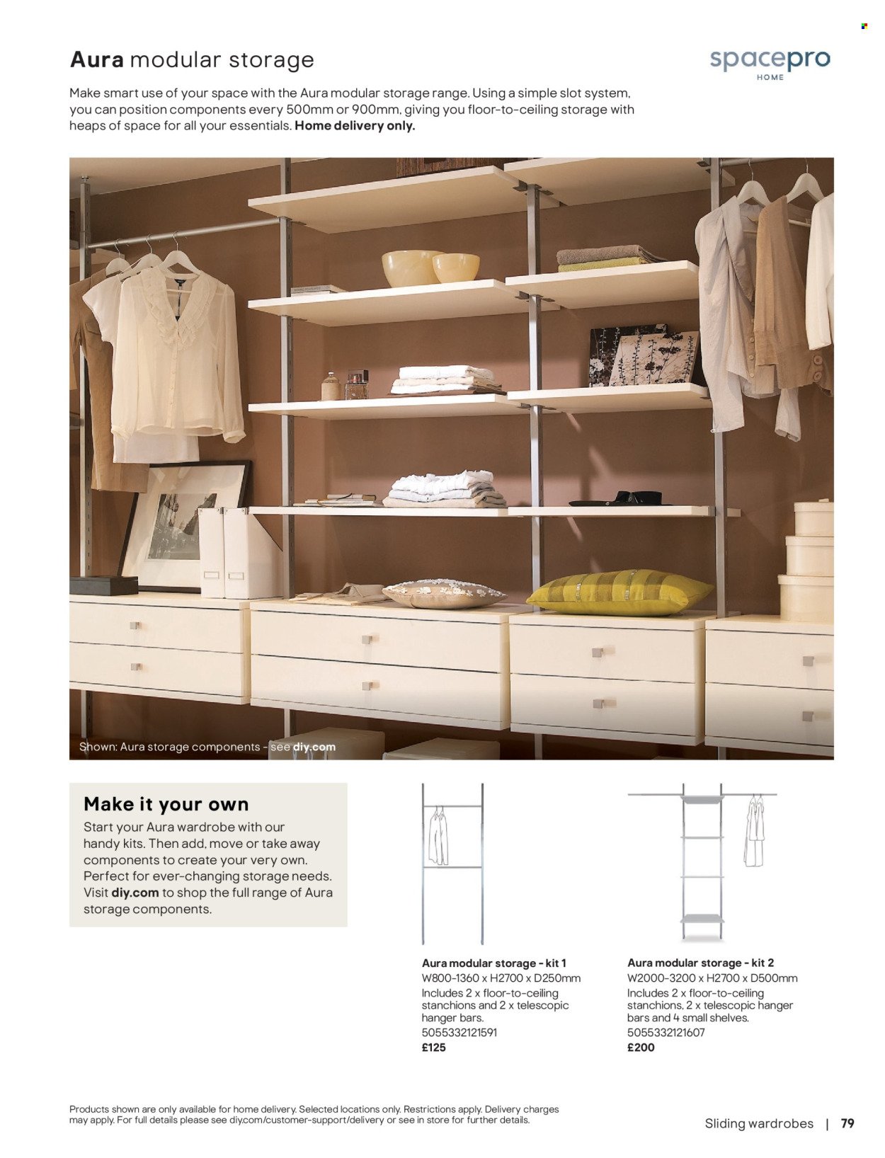 B&Q offer - Furniture & storage