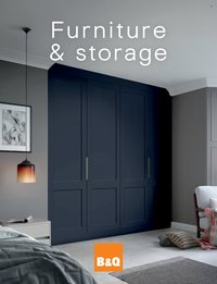 B&Q offer - Furniture & storage