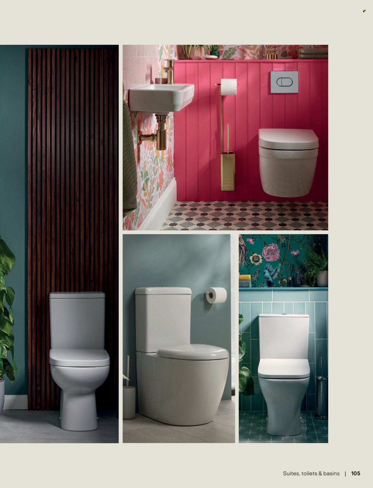 B&Q offer - Bathroom collections