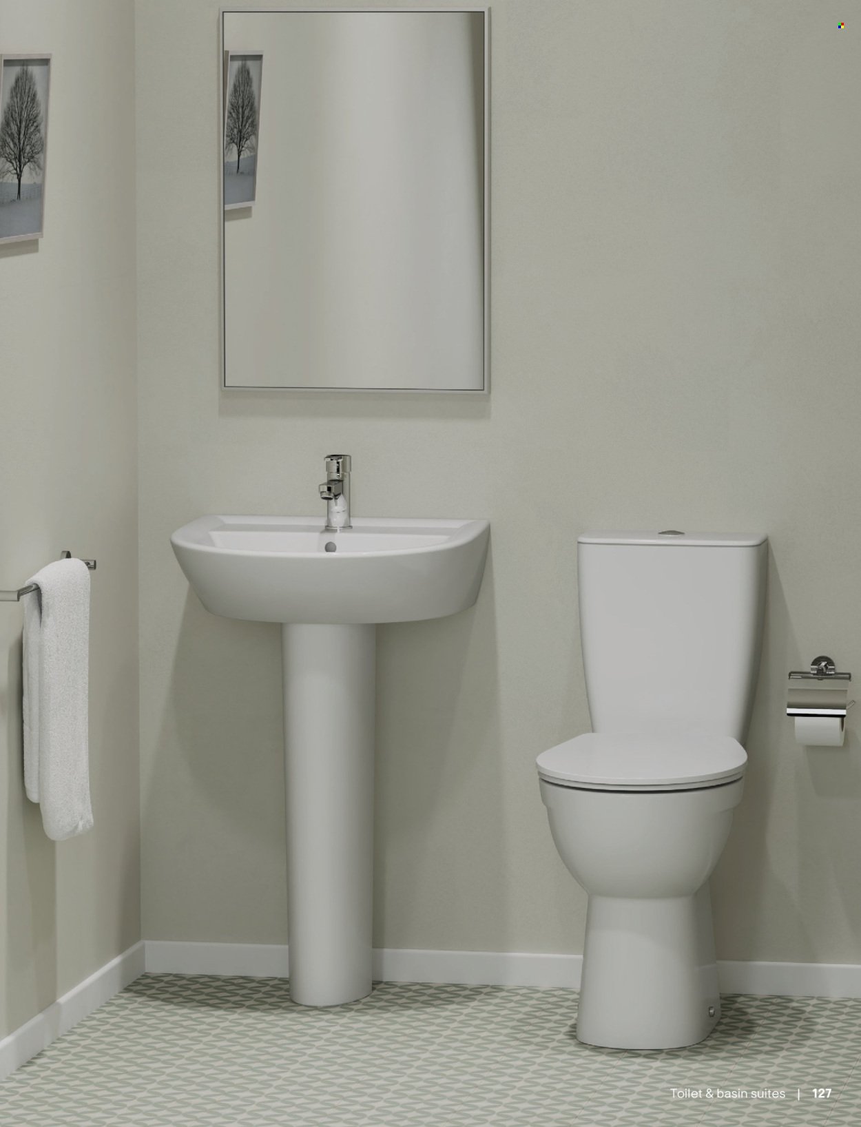 B&Q offer - Bathroom collections