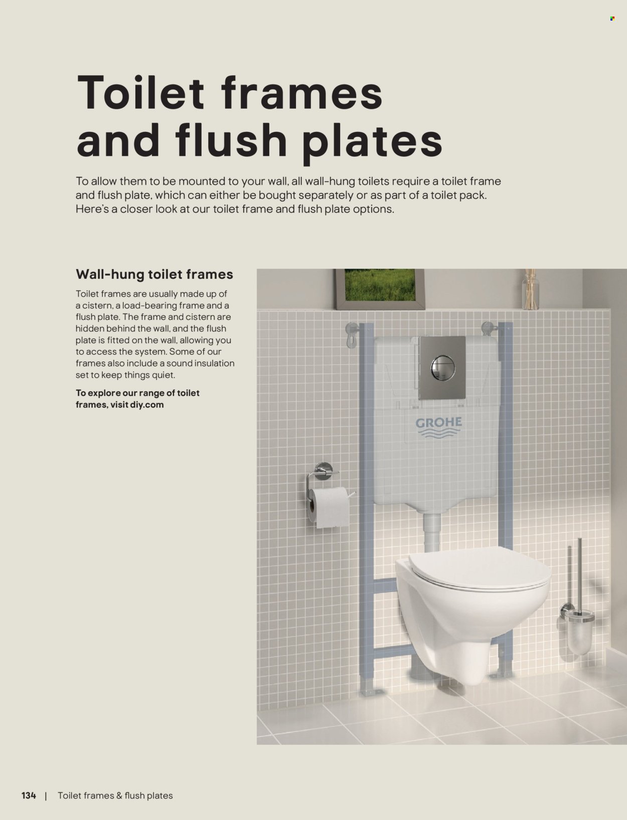 B&Q offer - Bathroom collections