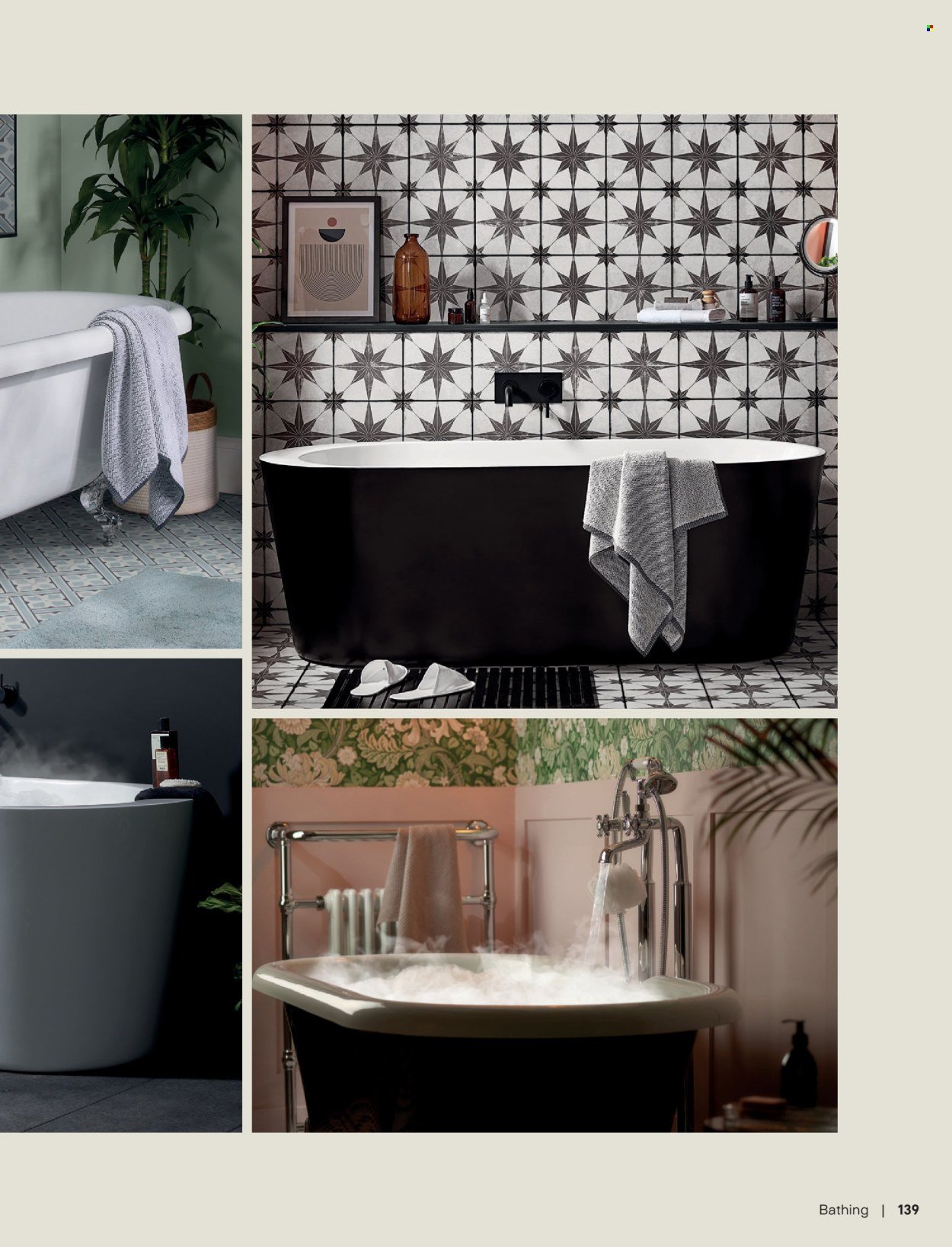 B&Q offer - Bathroom collections