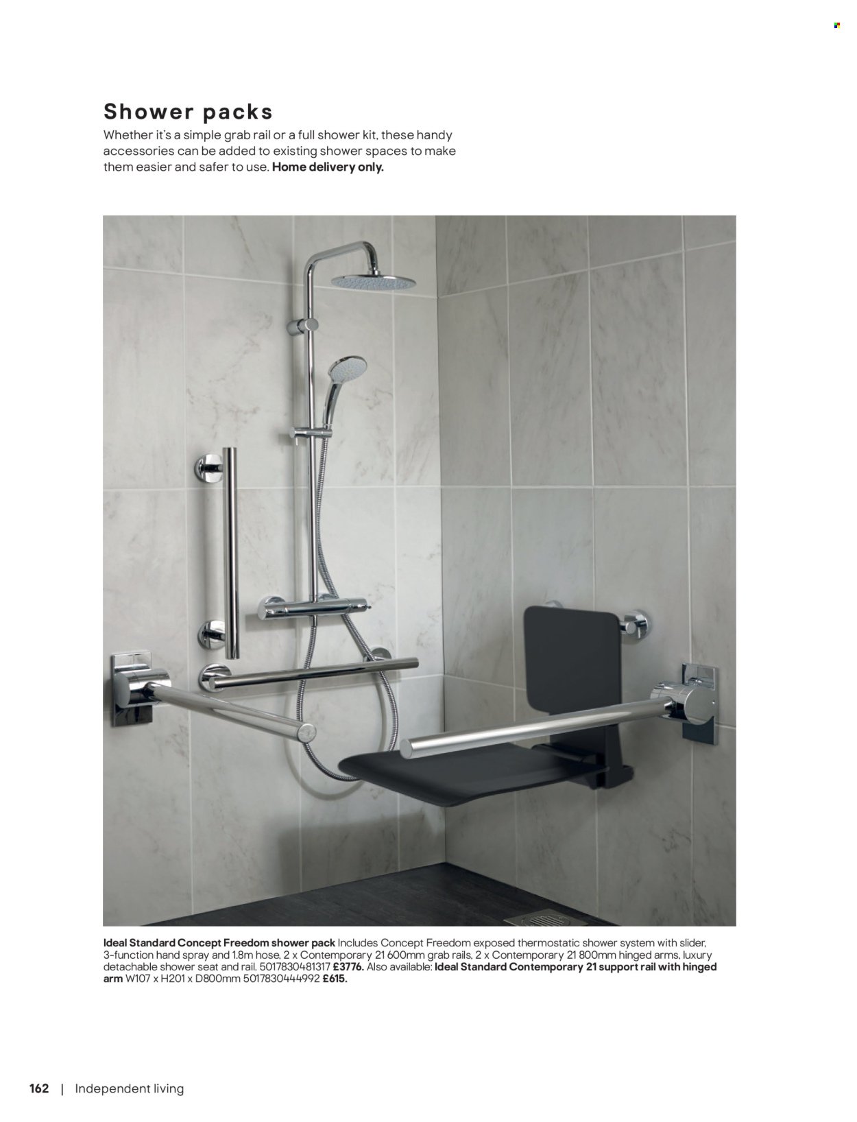 B&Q offer - Bathroom collections