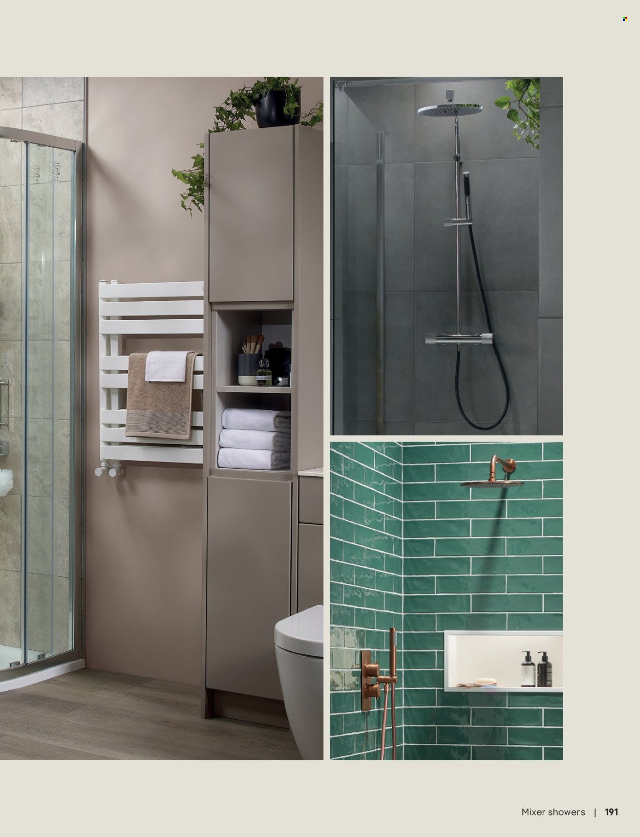 B&Q offer - Bathroom collections