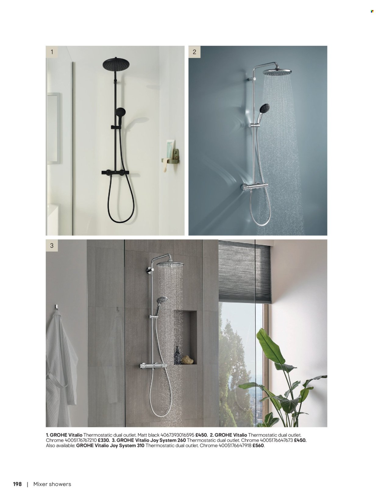 B&Q offer - Bathroom collections