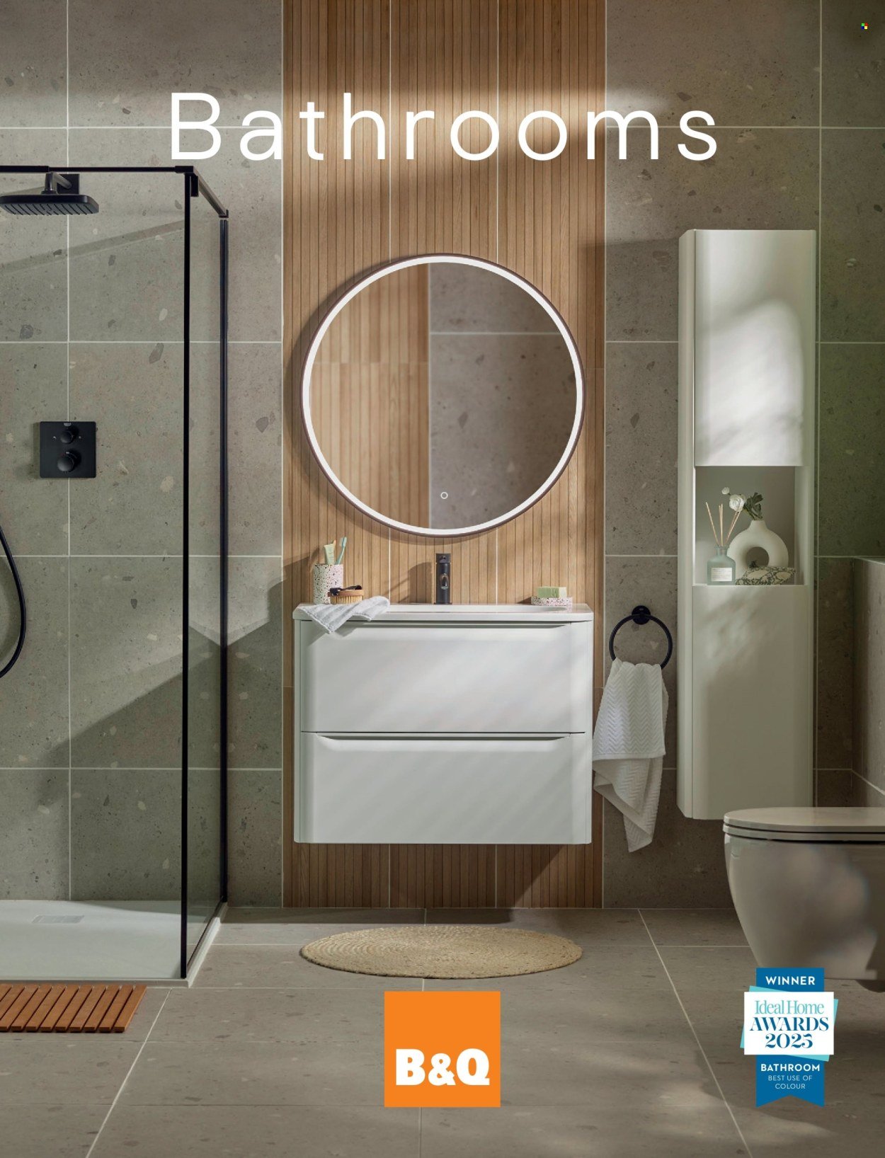 B&Q offer - Bathroom collections